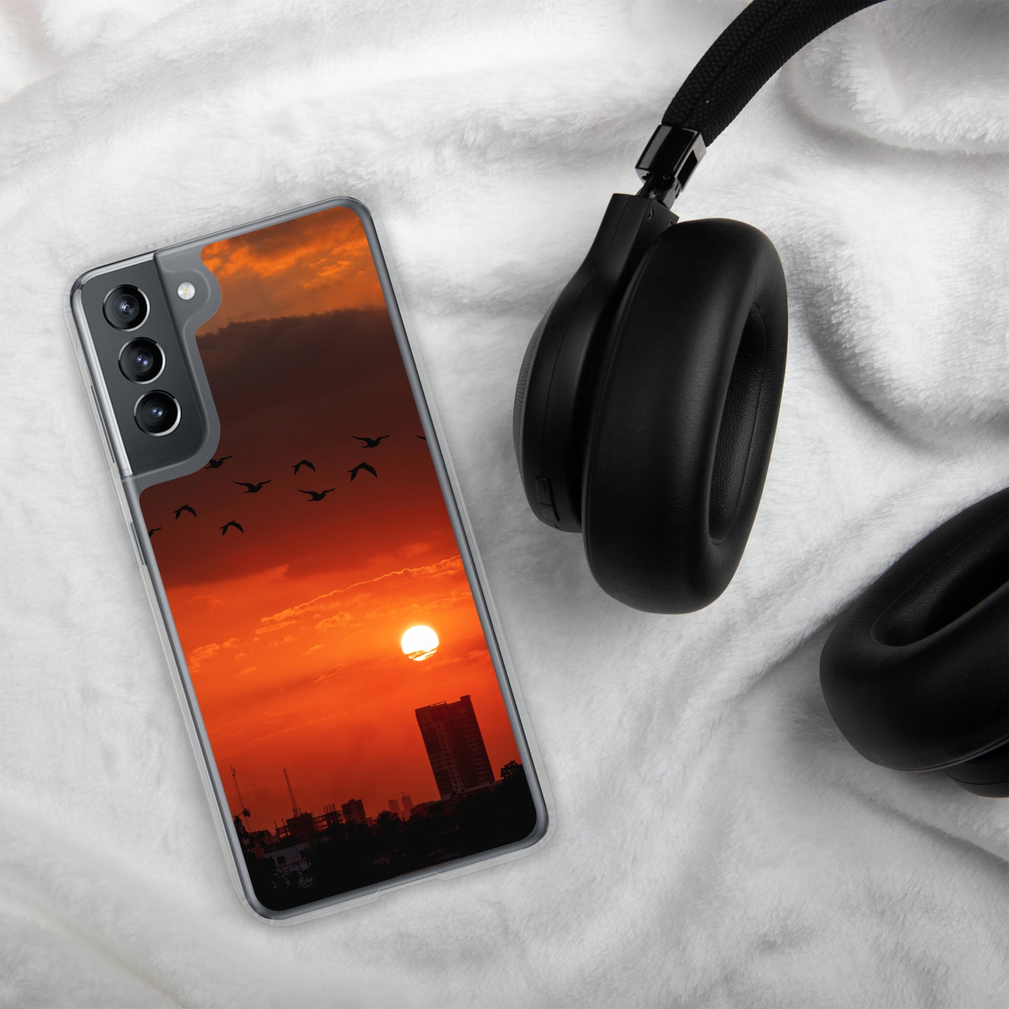 Case Sunset for Samsung Galaxy ( S21, S21 Plus, S21 Ultra )
