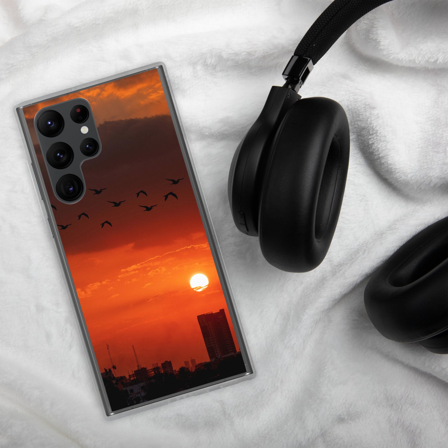 Case Sunset for Samsung Galaxy ( S22, S22 Plus, S22 Ultra )