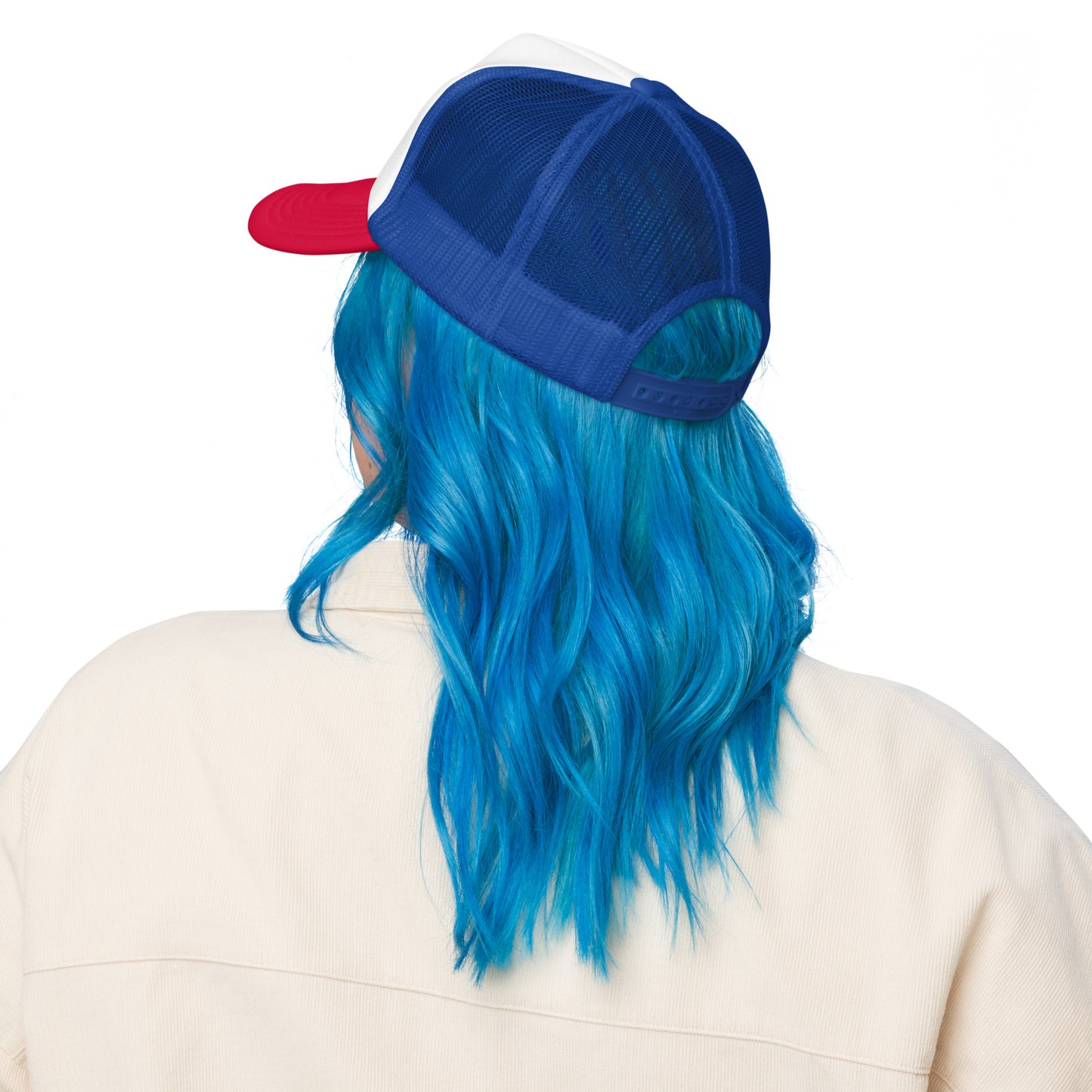 Foam trucker hat ( Haitian Emblem )