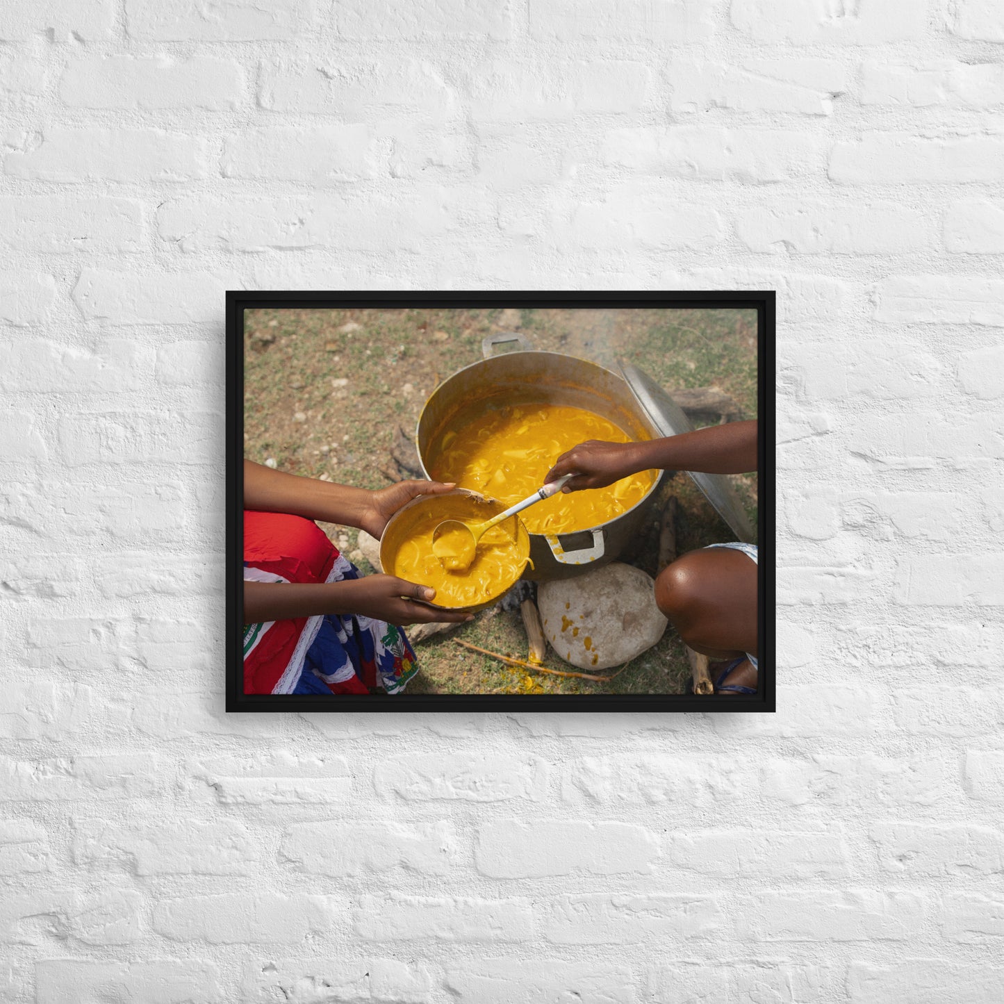 Framed canvas ( Pumpkin soup )