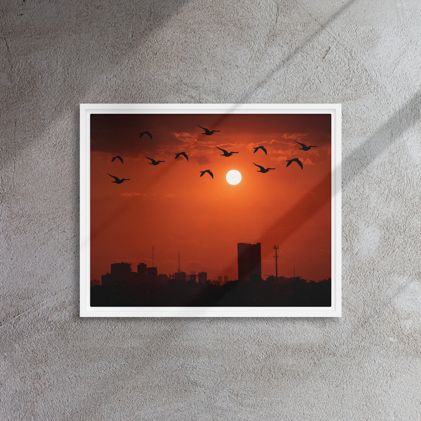Framed canvas