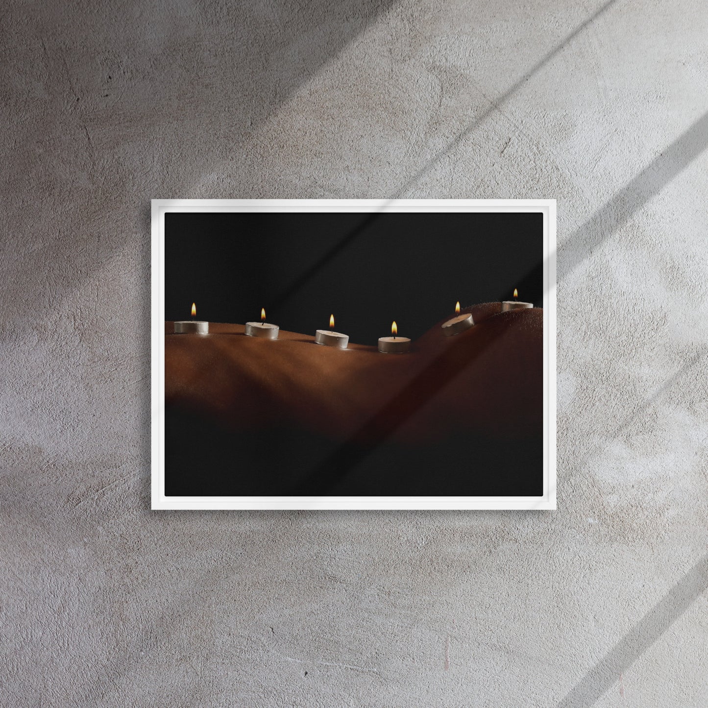 Framed canvas ( Fine art nude photography )