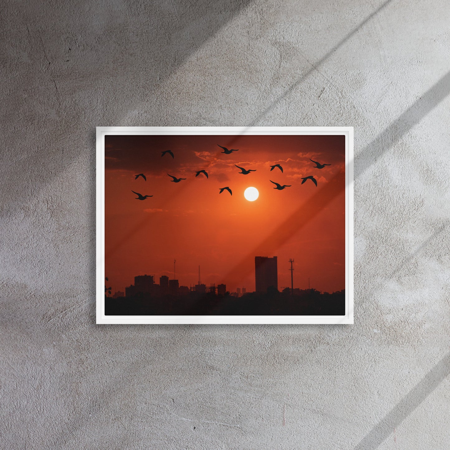 Framed canvas