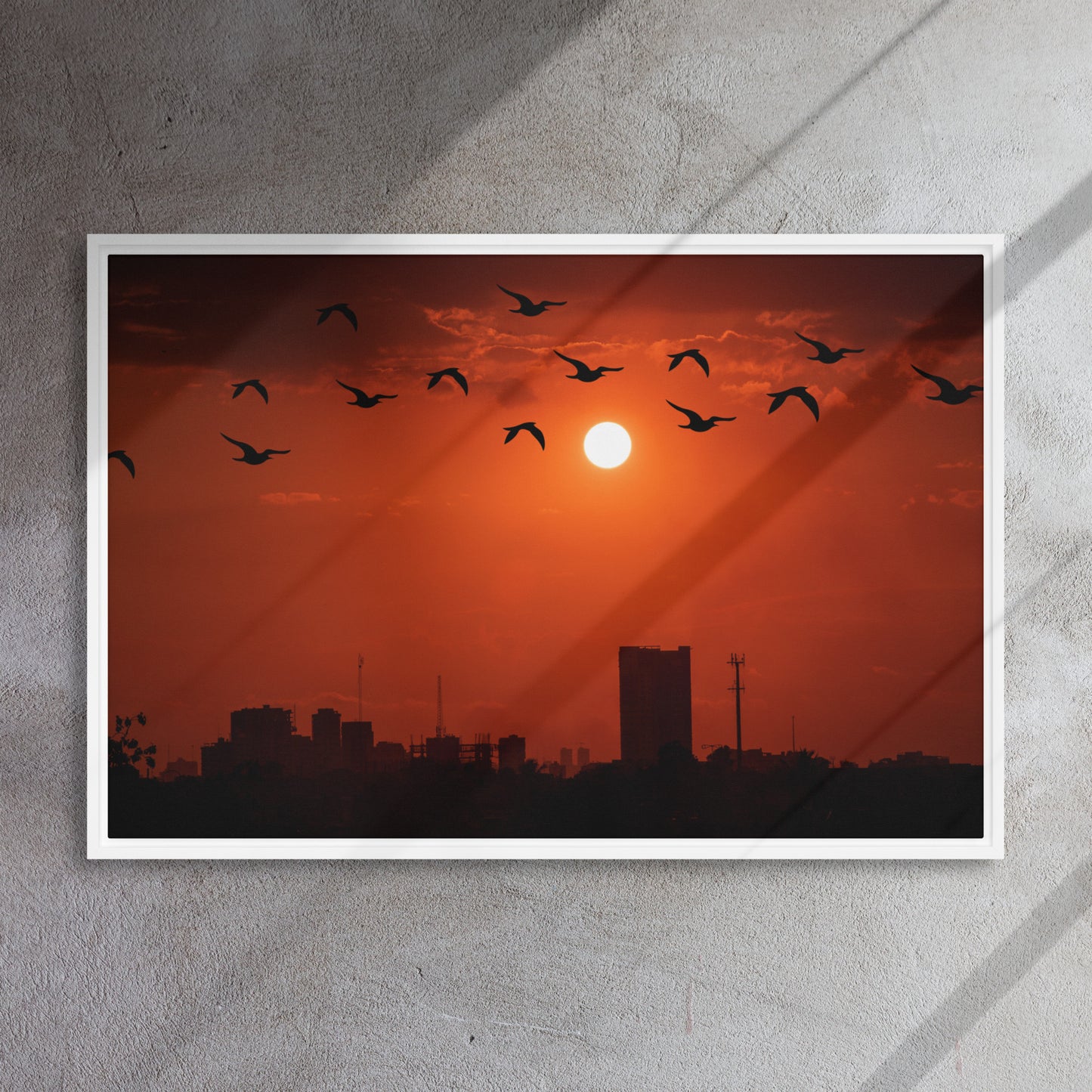 Framed canvas