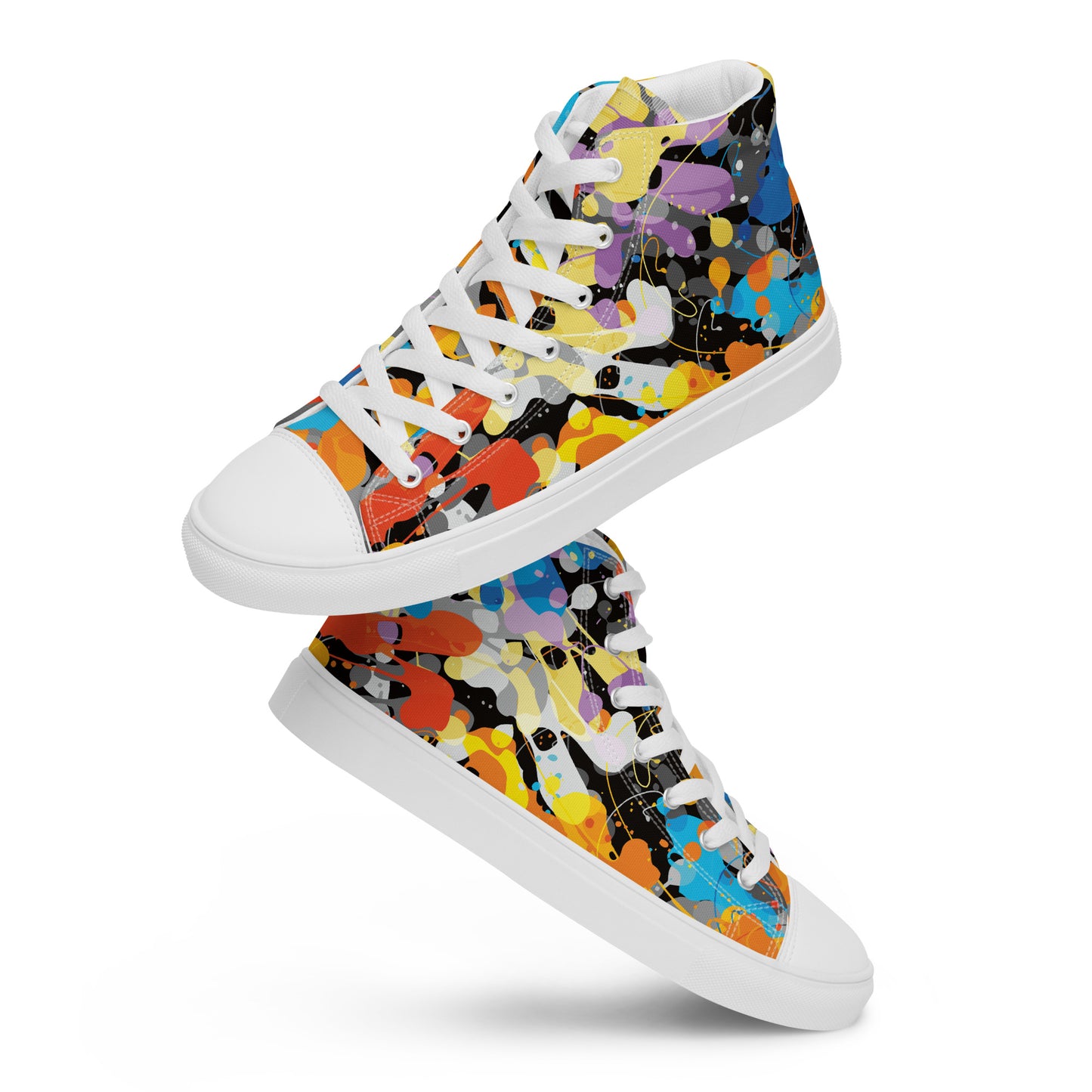 Men’s high top canvas shoes ( Nèg Mawon )