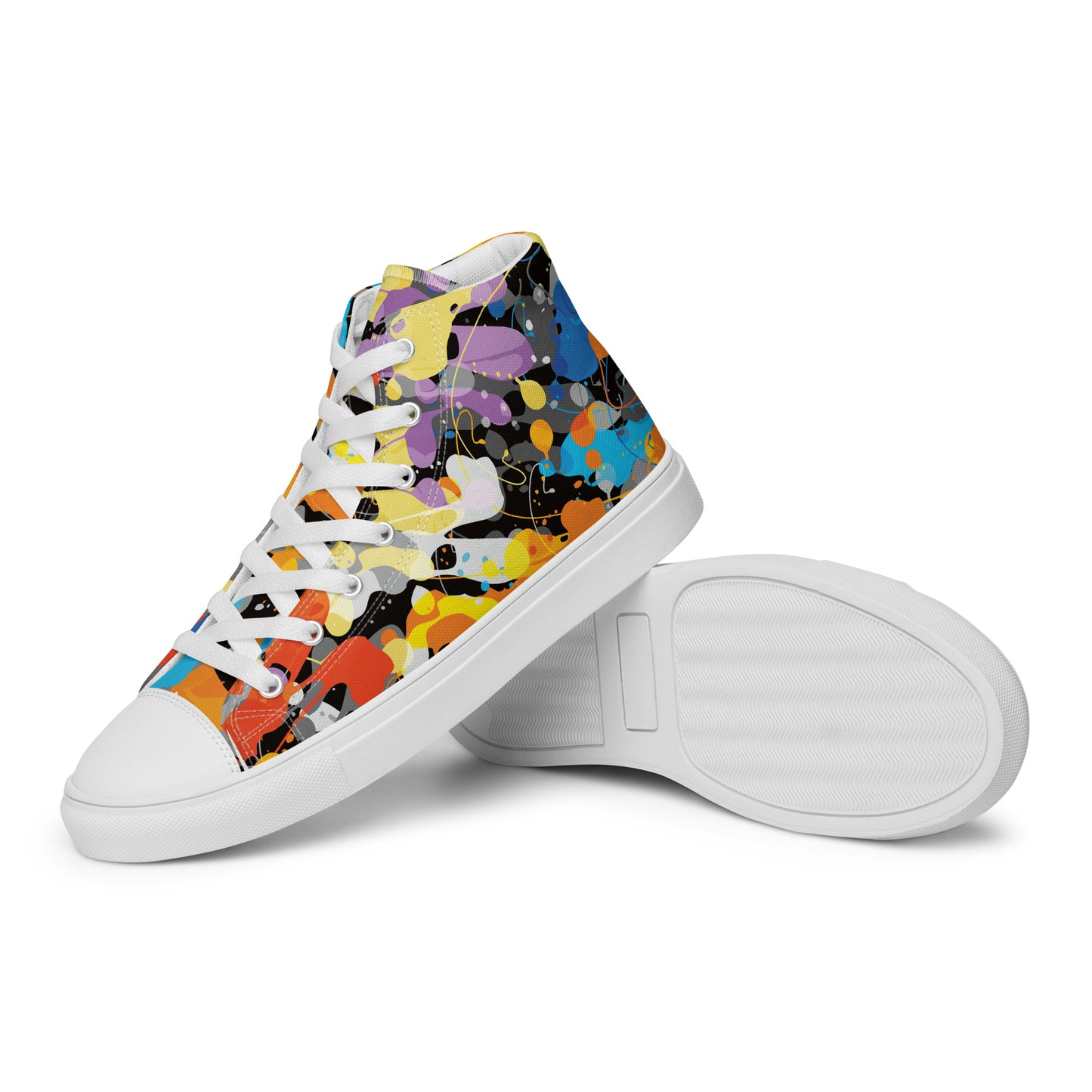Men’s high top canvas shoes ( Nèg Mawon )