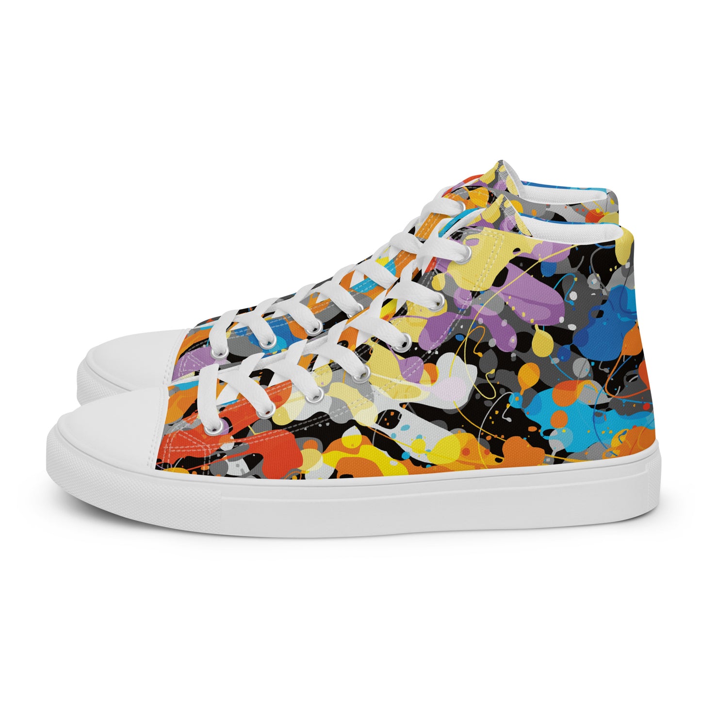 Men’s high top canvas shoes ( Nèg Mawon )