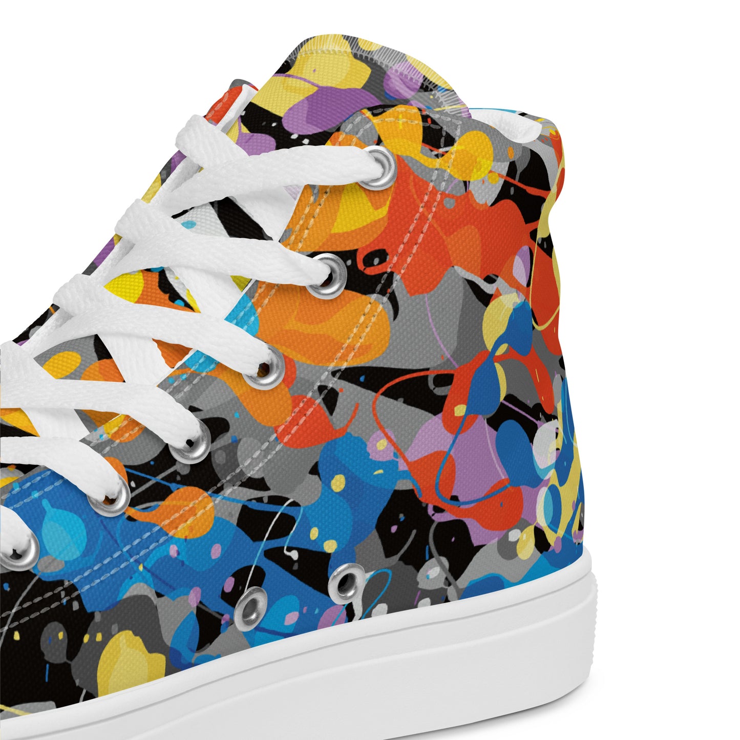 Men’s high top canvas shoes ( Nèg Mawon )