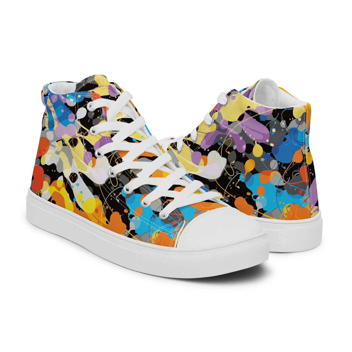 Men’s high top canvas shoes ( Nèg Mawon )