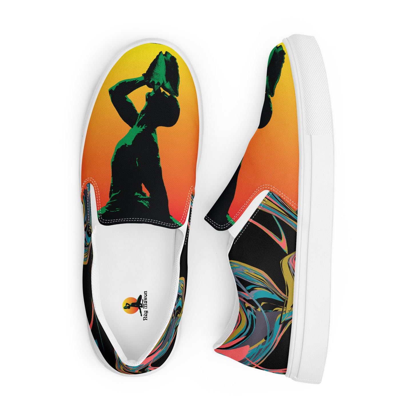 Men’s slip-on canvas shoes ( Nèg Mawon )