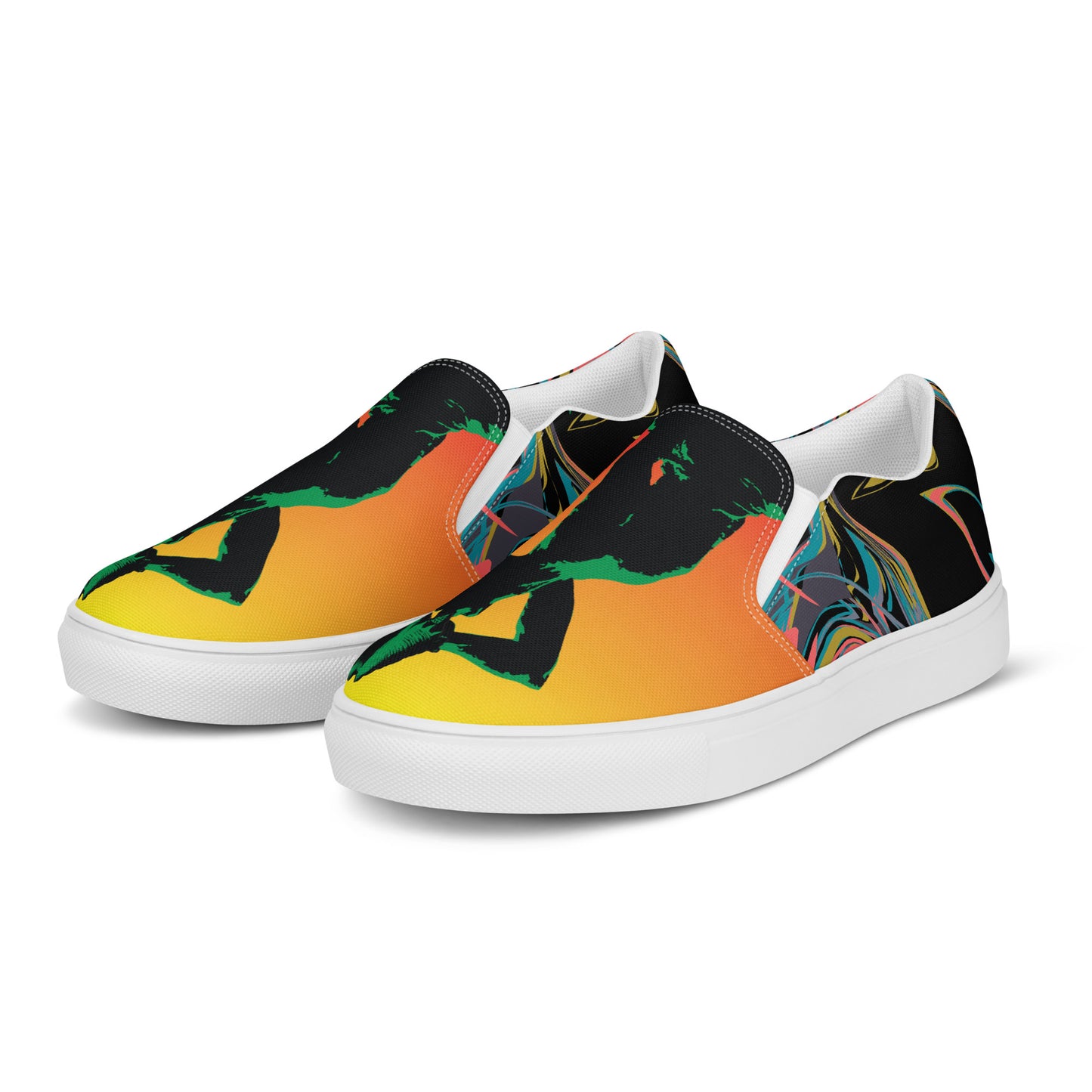 Men’s slip-on canvas shoes ( Nèg Mawon )