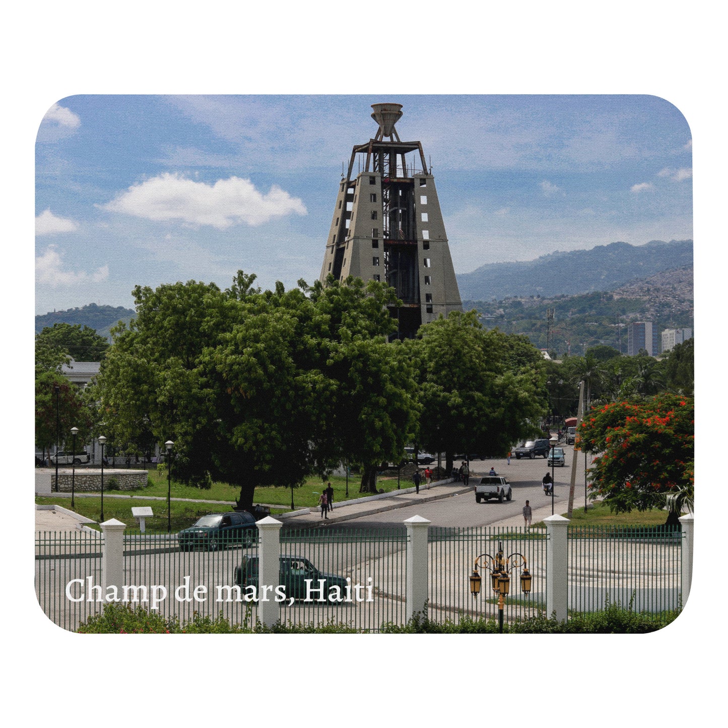 Mouse pad ( Champ de mars, Haiti )