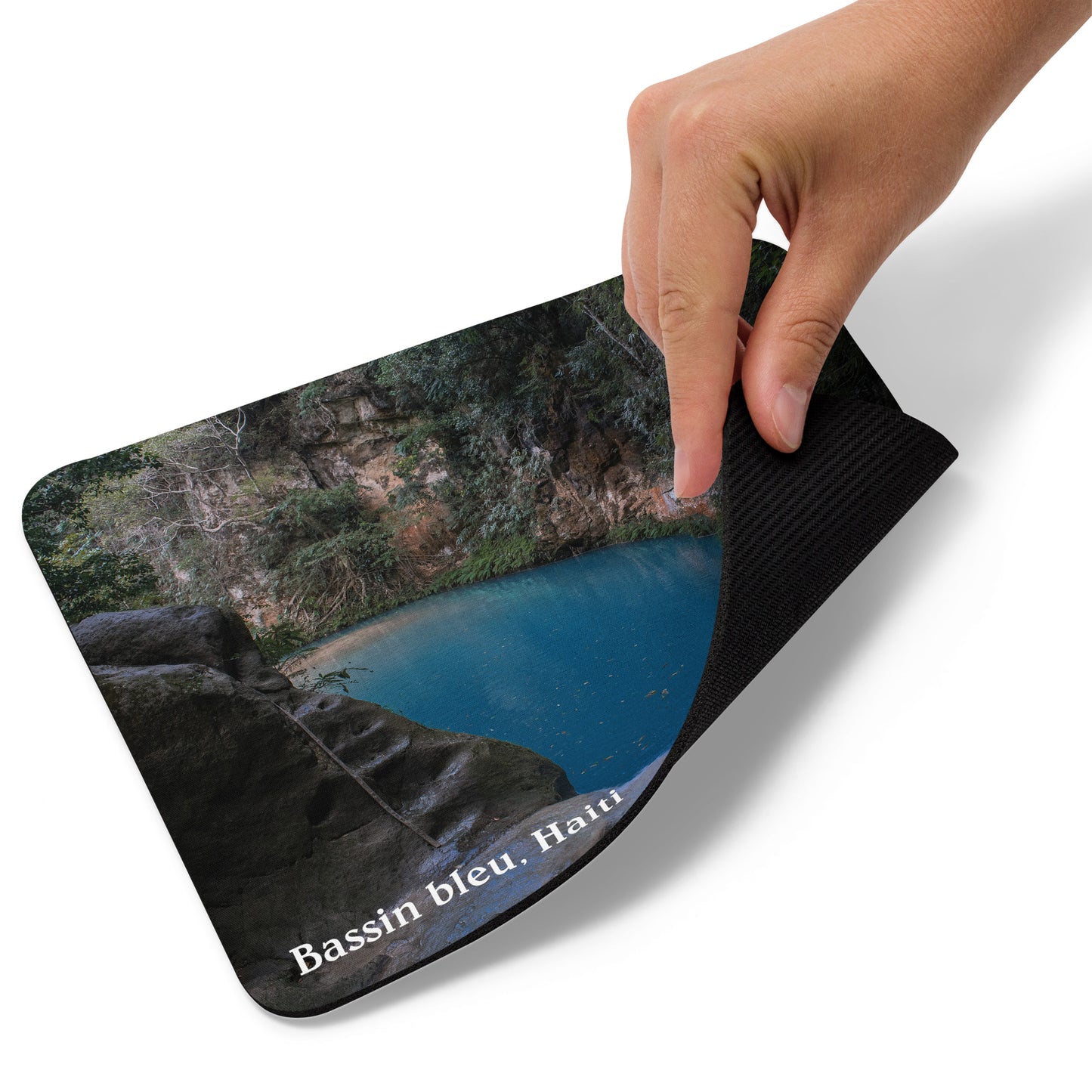 Mouse pad ( Bassin Bleu, Haiti )