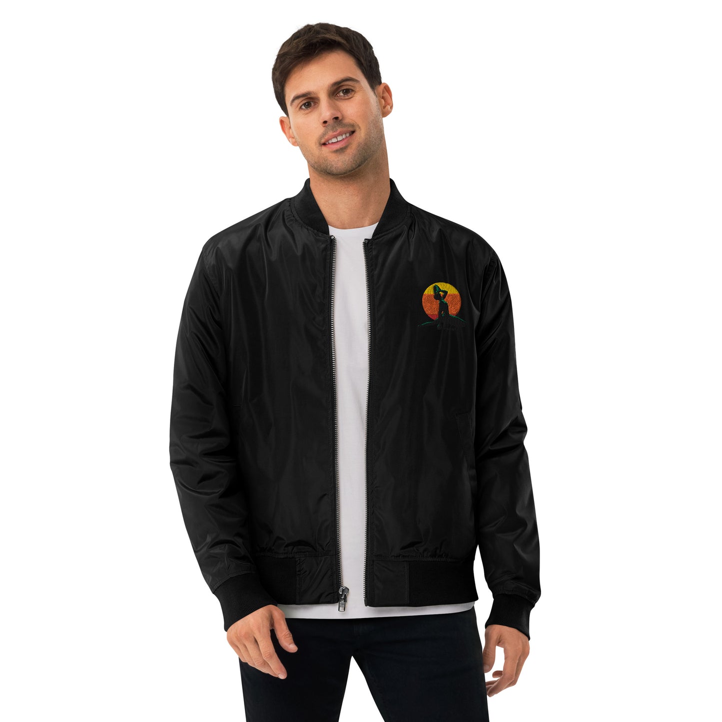 jacket-unisexe jacket- nèg mawon