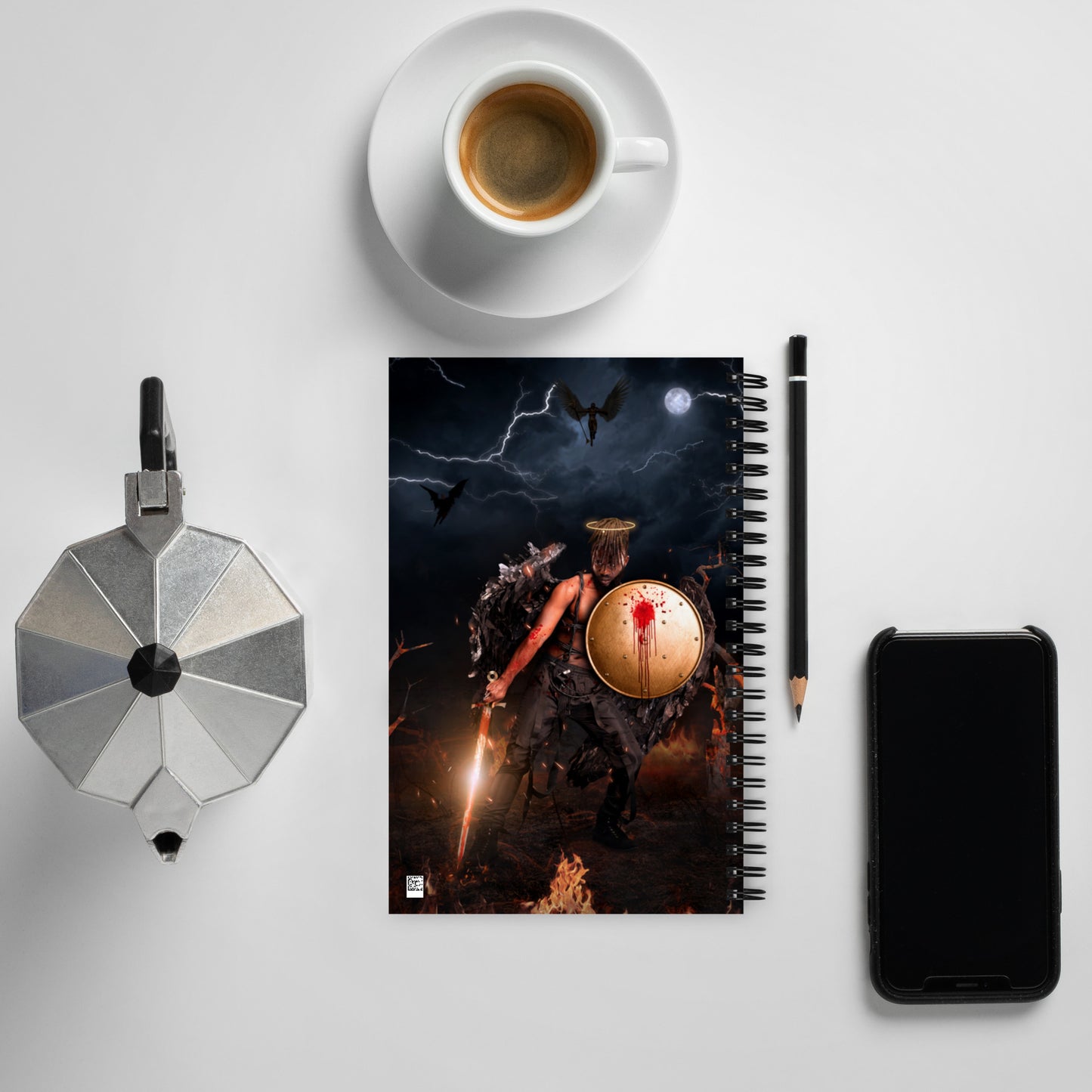 Spiral notebook ( The Archangel )