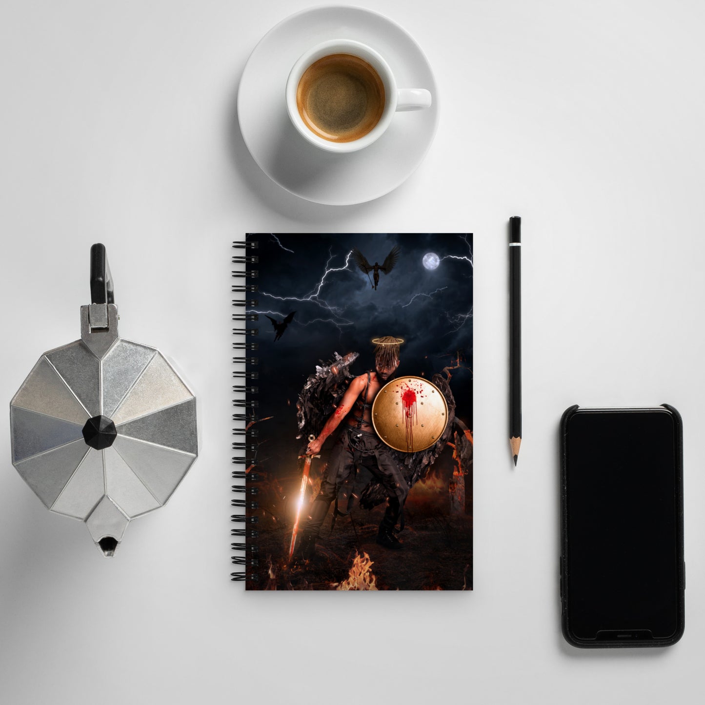 Spiral notebook ( The Archangel )