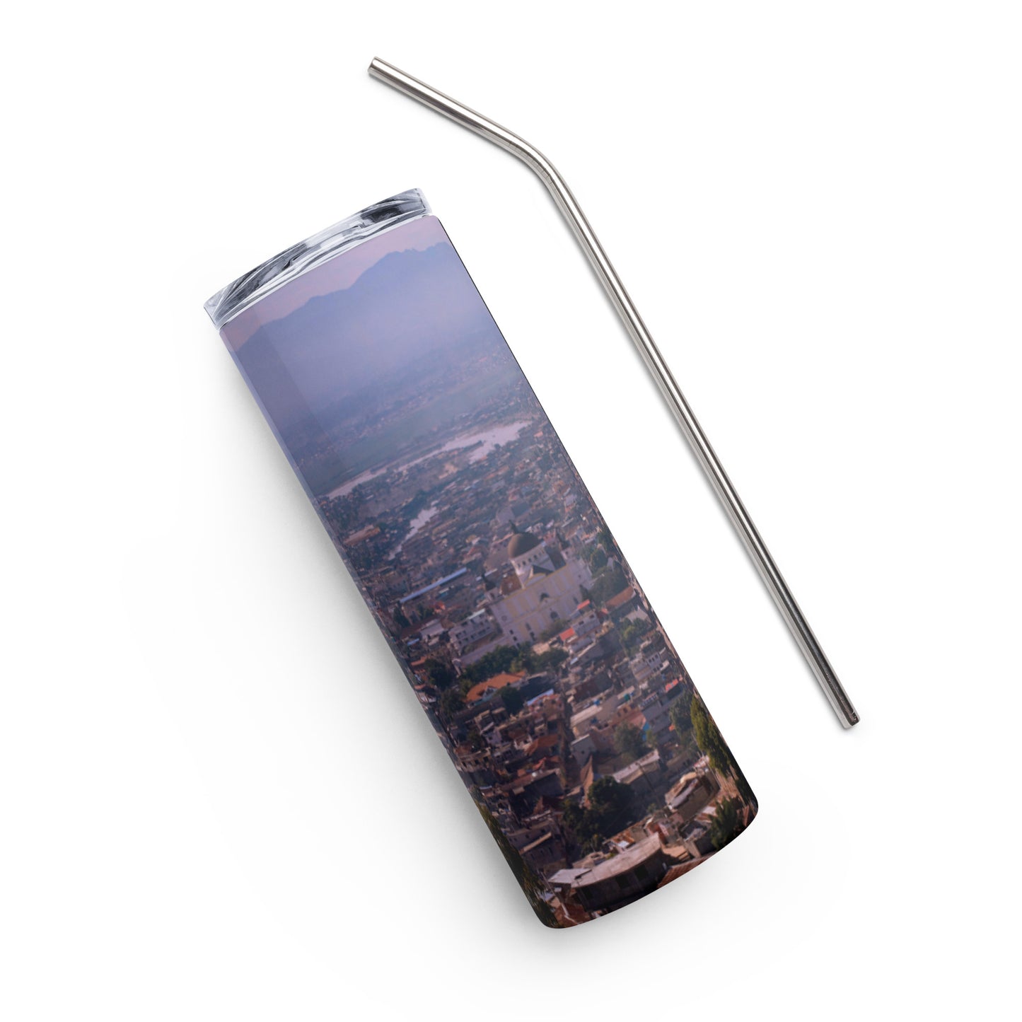 Stainless steel tumbler ( Cap-Haïtien, Haïti )