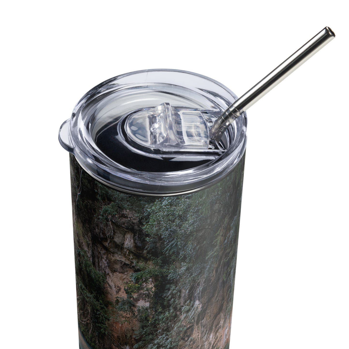 Stainless steel tumbler Bassin bleu, Haïti )