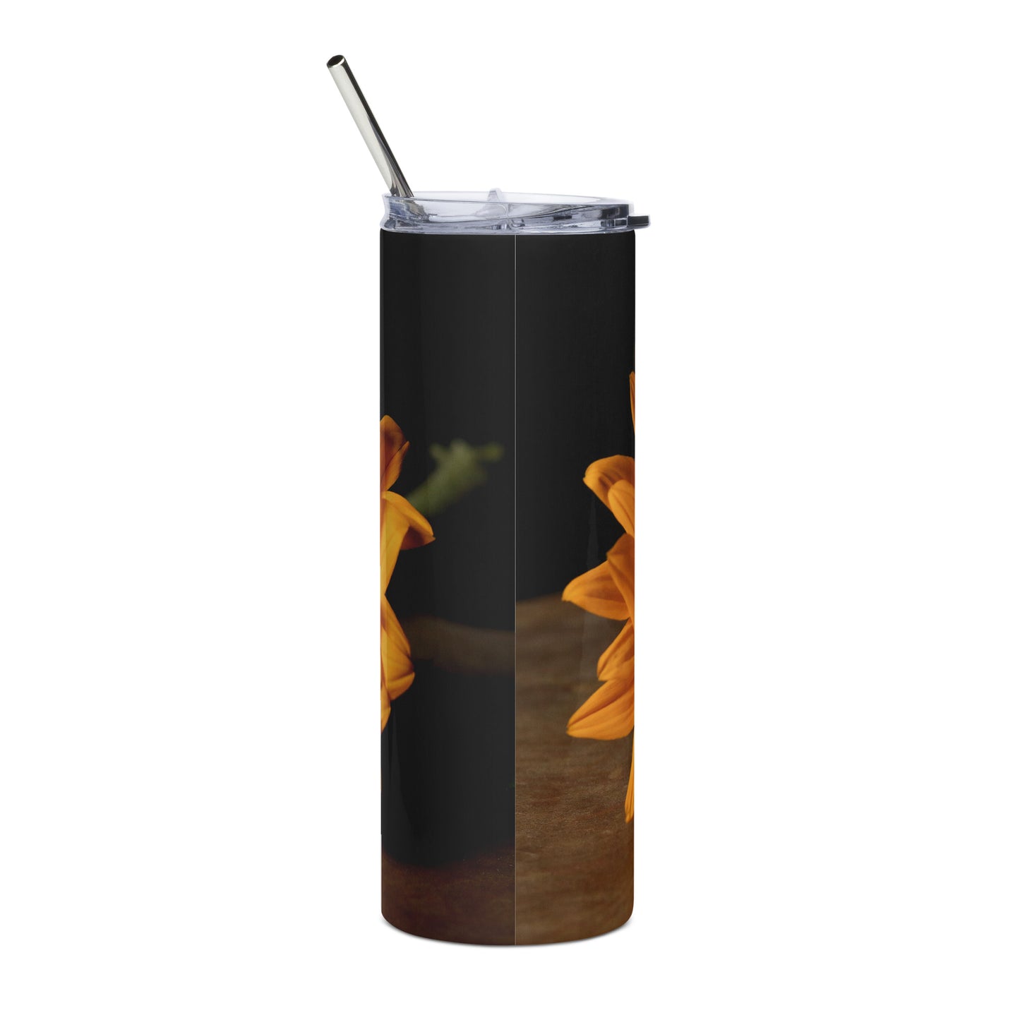 Stainless steel tumbler ( Sunflower )