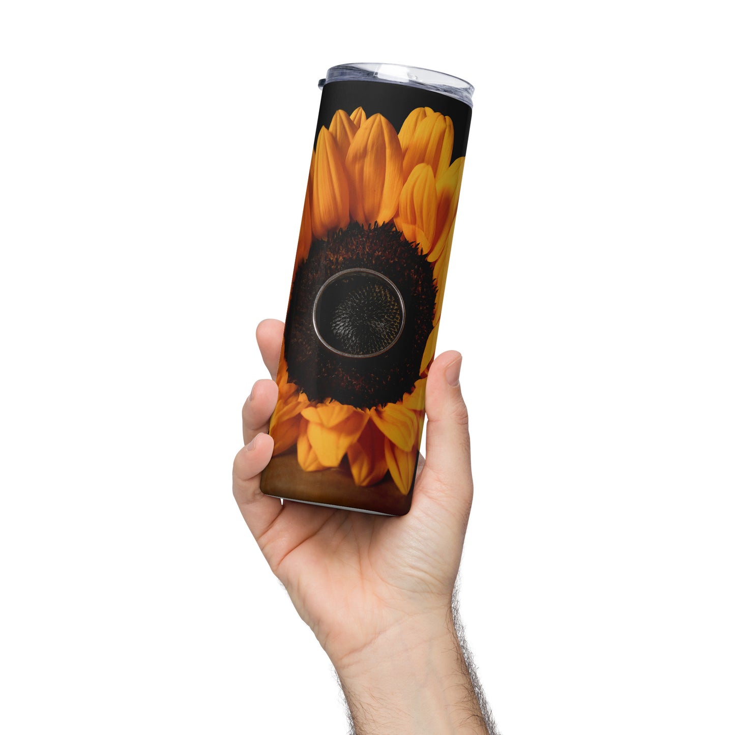 Stainless steel tumbler ( Sunflower )