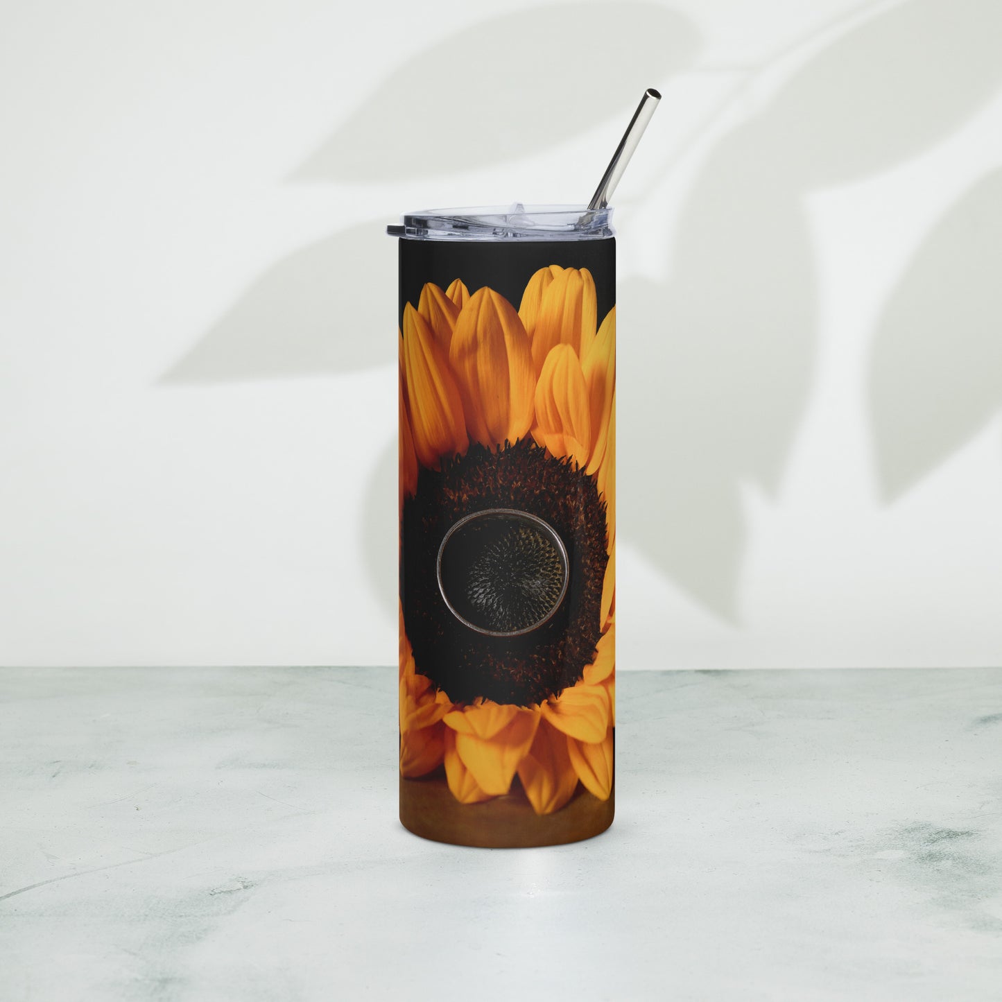 Stainless steel tumbler ( Sunflower )