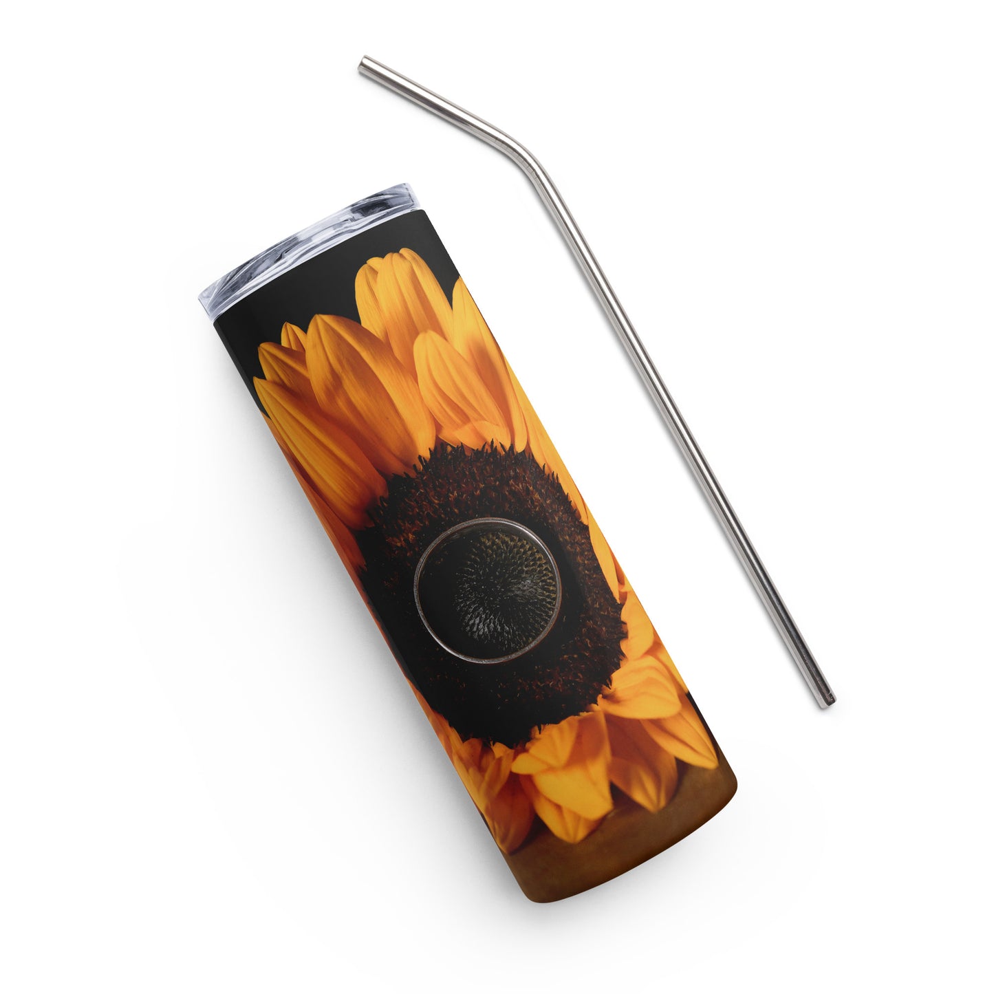 Stainless steel tumbler ( Sunflower )