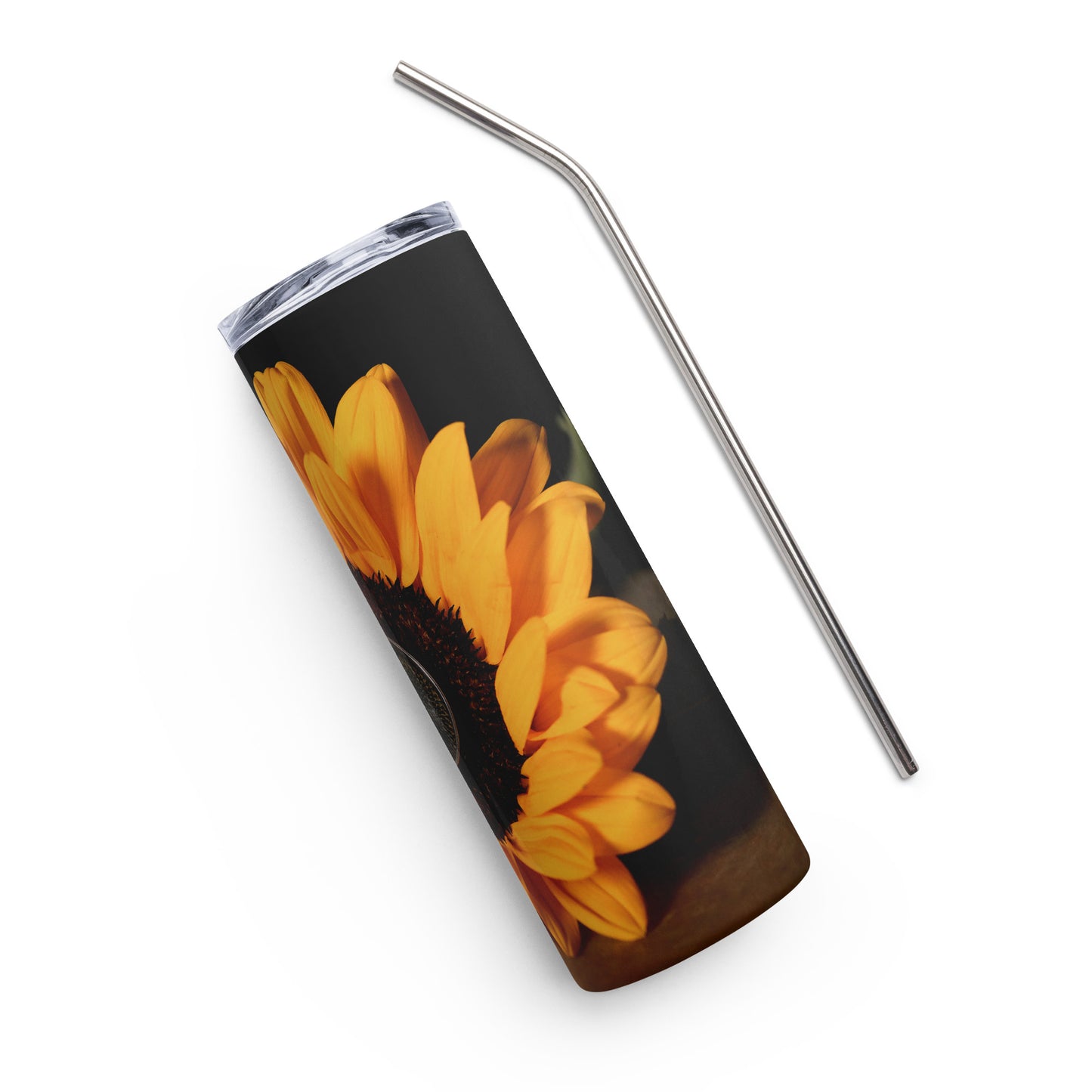 Stainless steel tumbler ( Sunflower )