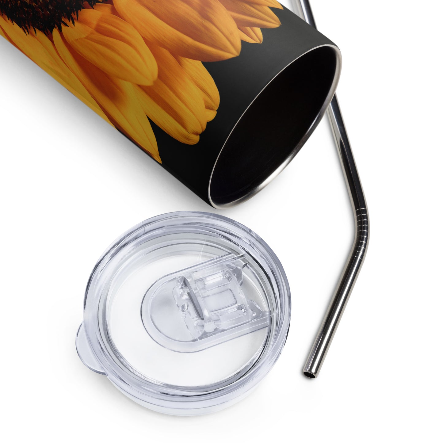 Stainless steel tumbler ( Sunflower )