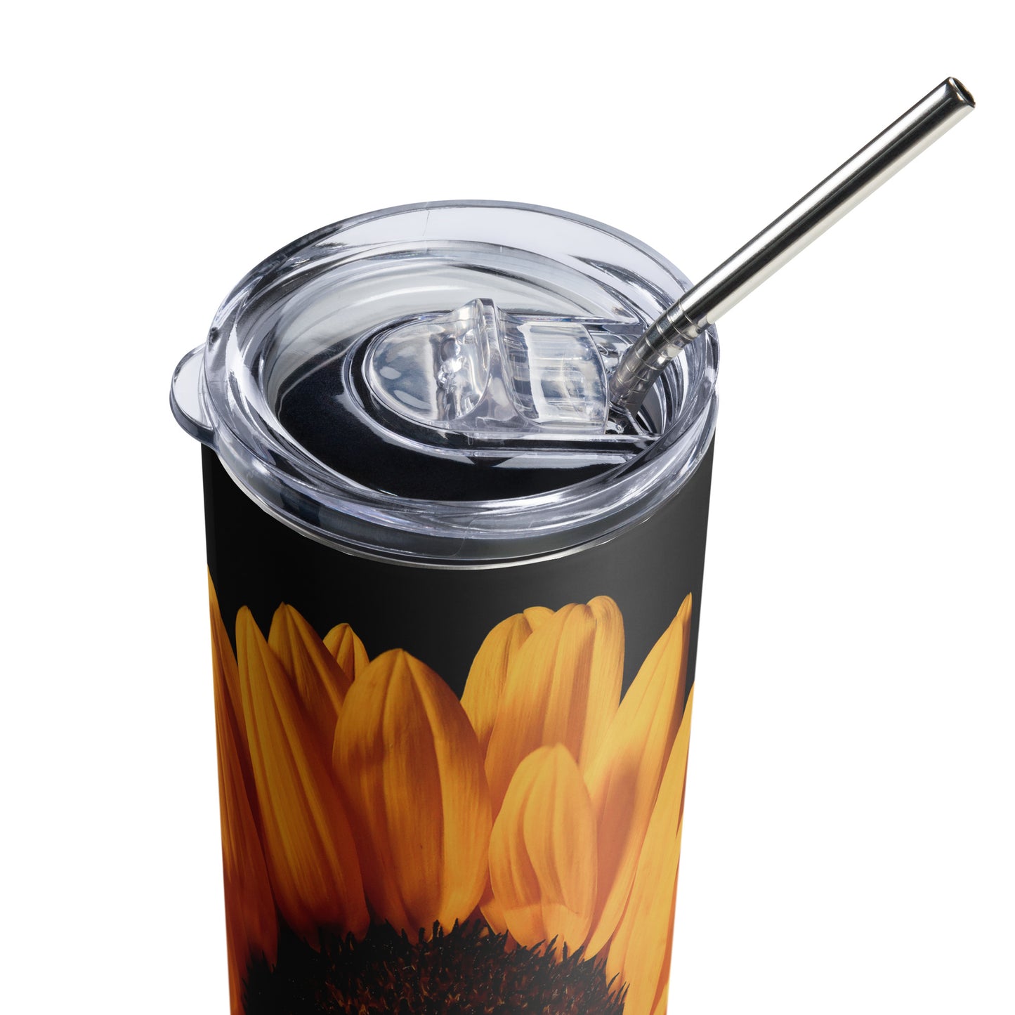 Stainless steel tumbler ( Sunflower )