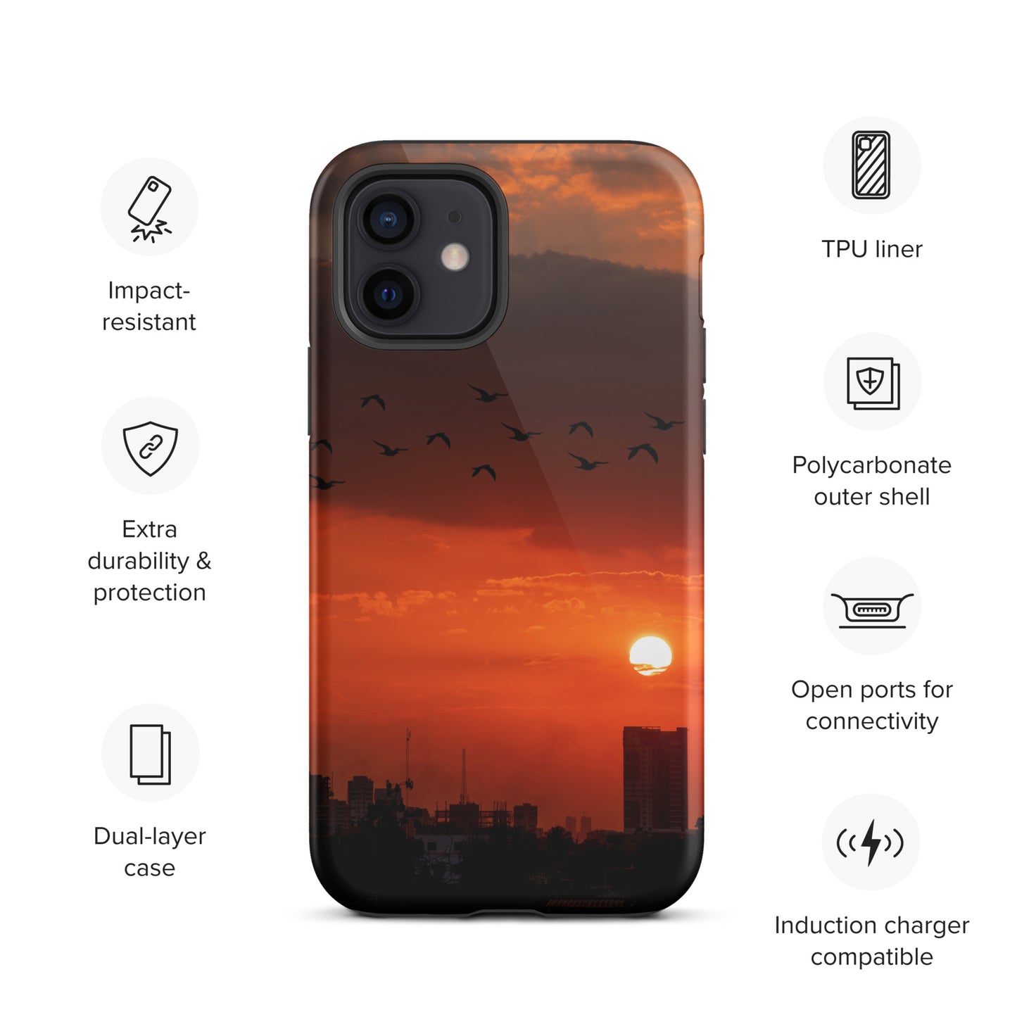 Tough Case for iPhone® ( 12 Mini, 12, 12 Pro, 12 Pro Max )