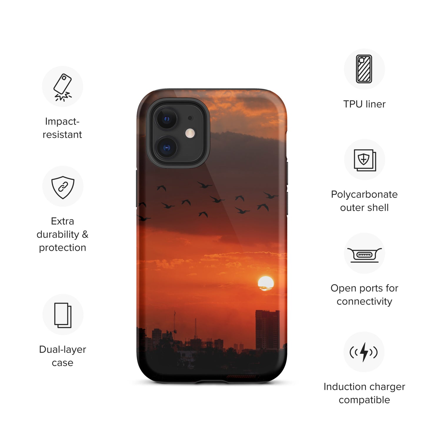 Tough Case for iPhone® ( 12 Mini, 12, 12 Pro, 12 Pro Max )