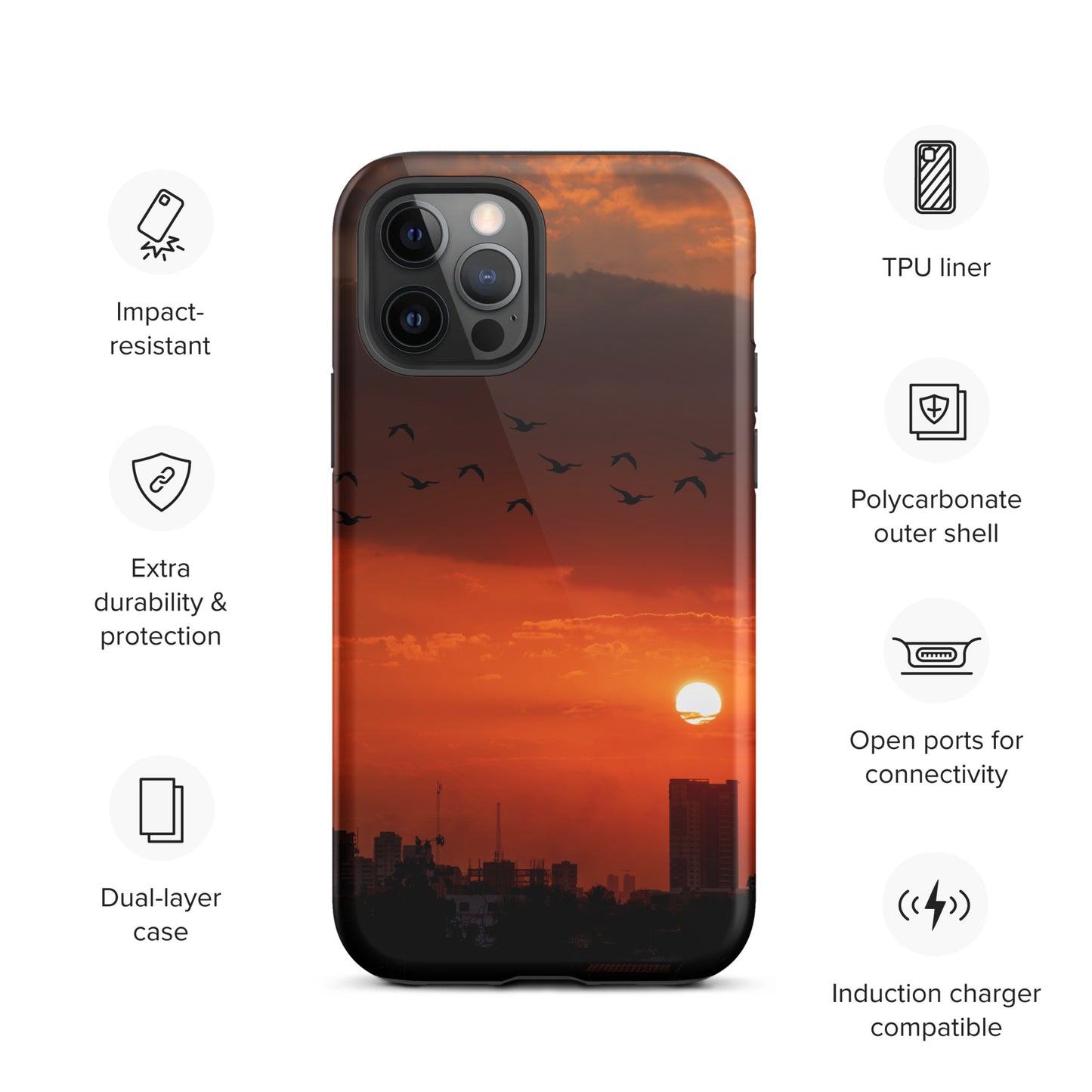 Tough Case for iPhone® ( 12 Mini, 12, 12 Pro, 12 Pro Max )