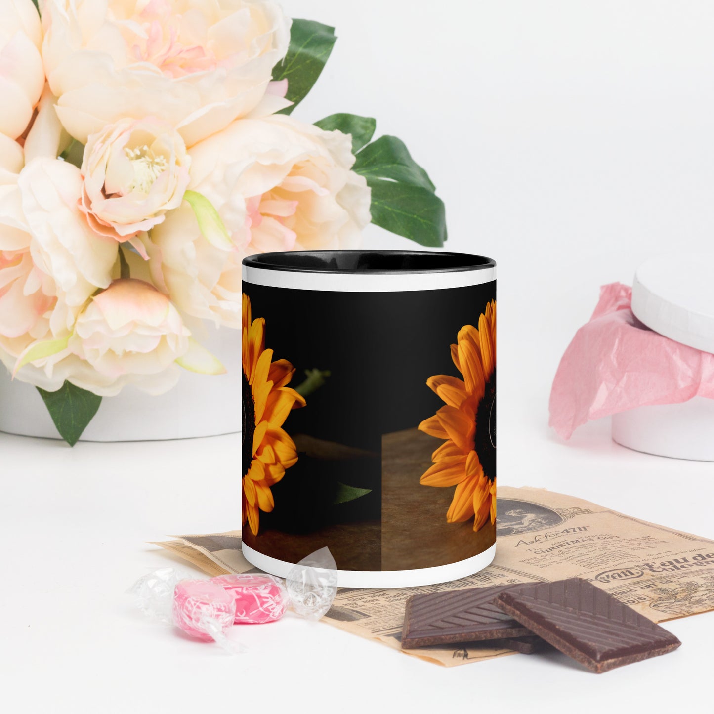 Mug with Color Inside ( The Sunflower Collection )