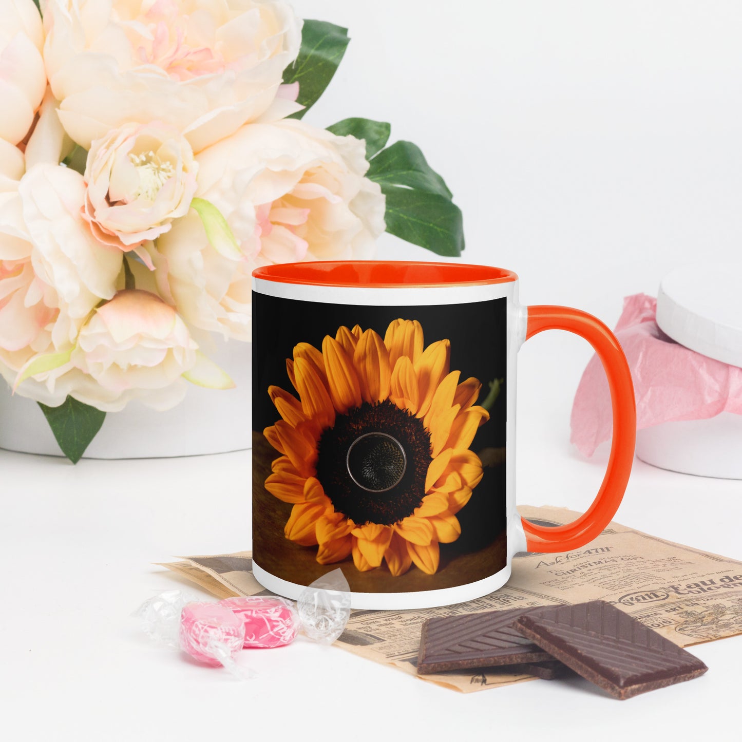Mug with Color Inside ( The Sunflower Collection )