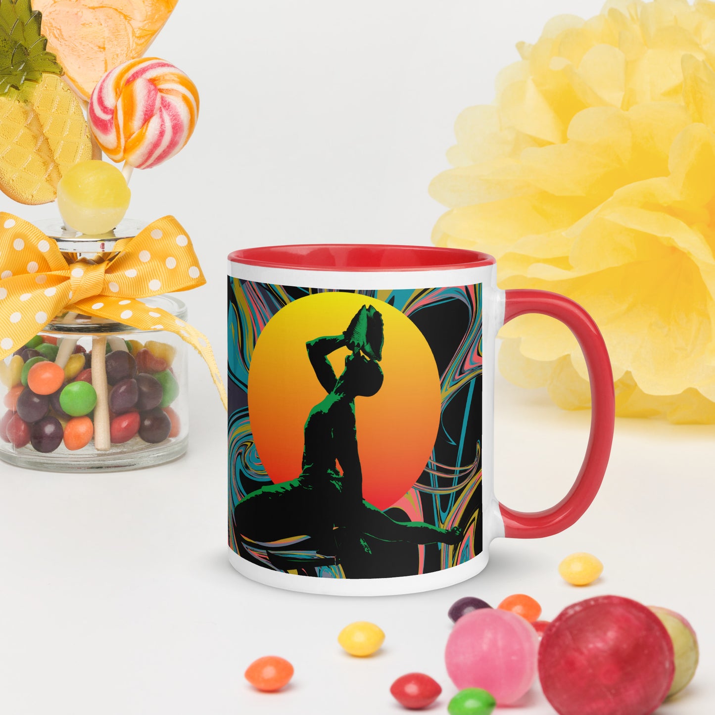 Mug with Color Inside ( Nèg Mawon )