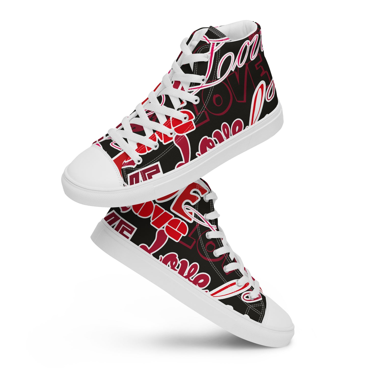 Women’s high top canvas shoes ( Nèg Mawon )