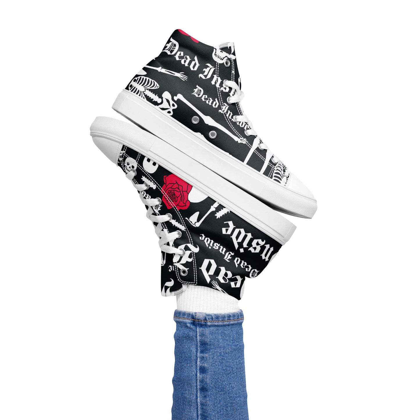 Women’s high top canvas shoes ( Nèg Mawon )