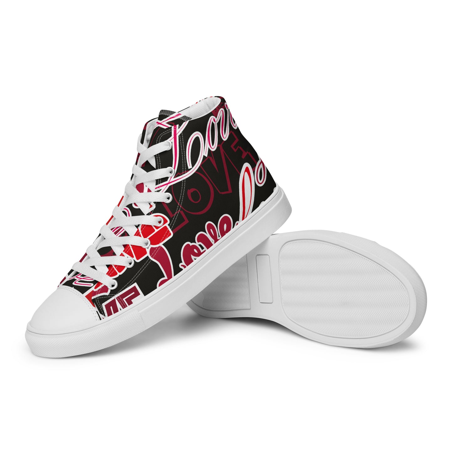 Women’s high top canvas shoes ( Nèg Mawon )