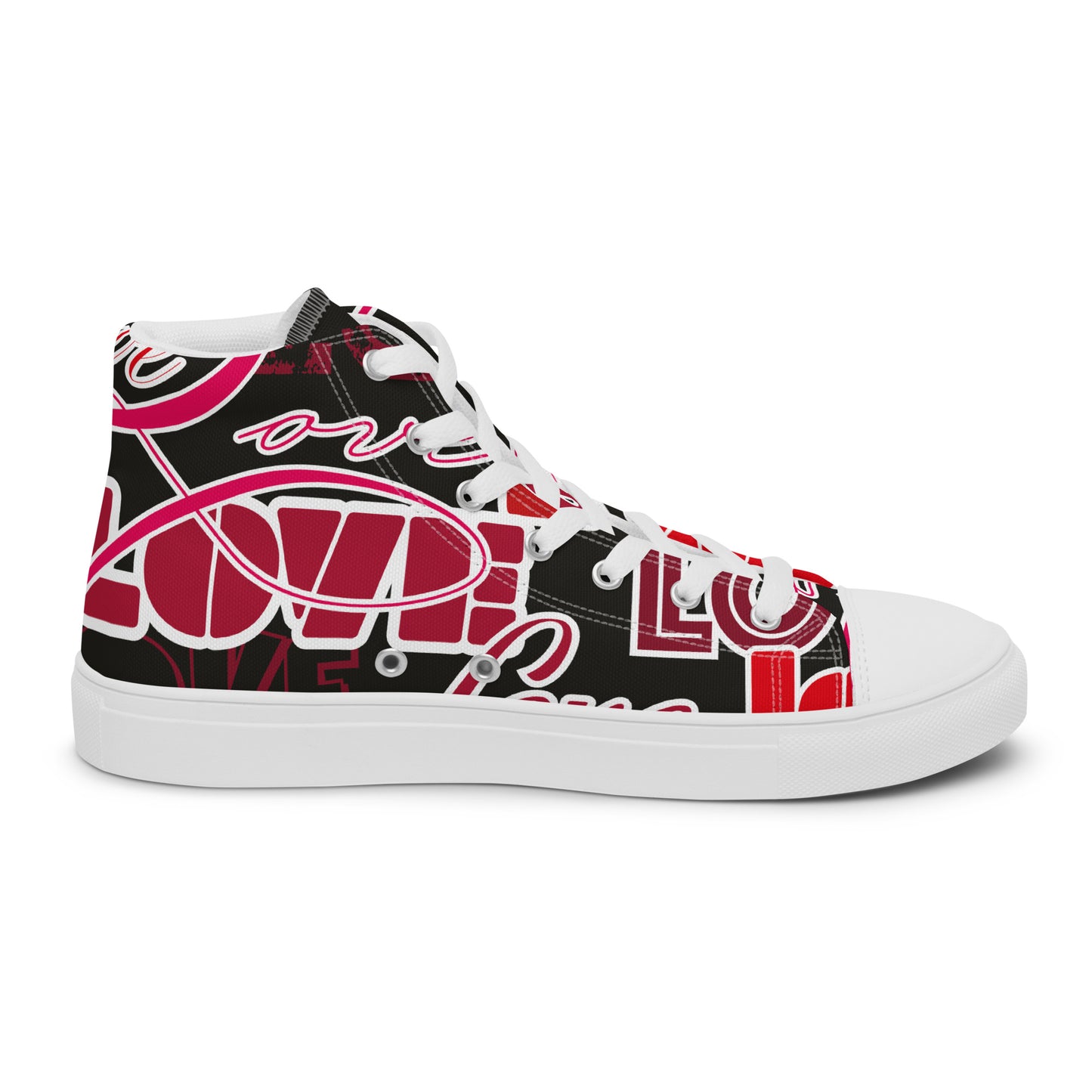 Women’s high top canvas shoes ( Nèg Mawon )