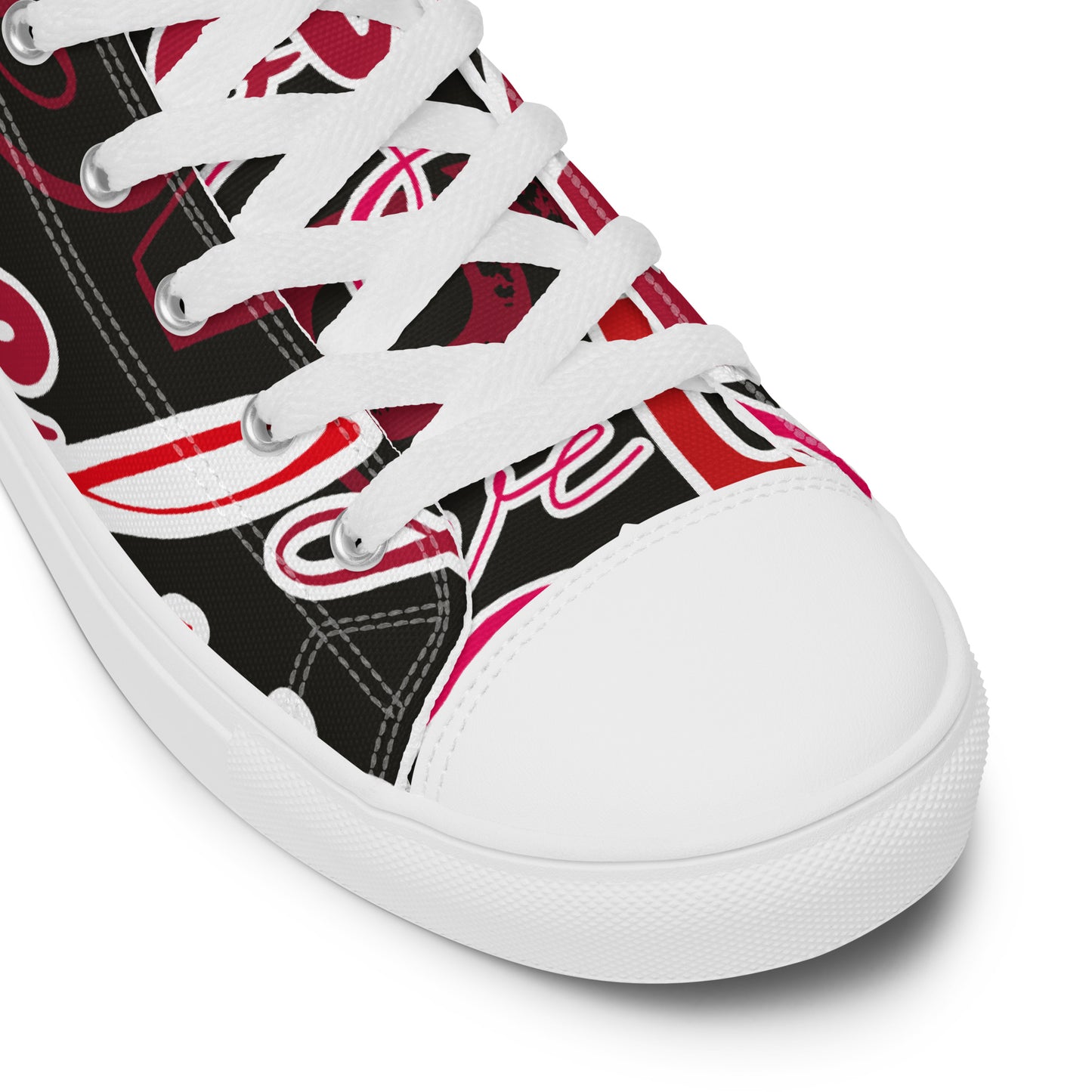 Women’s high top canvas shoes ( Nèg Mawon )