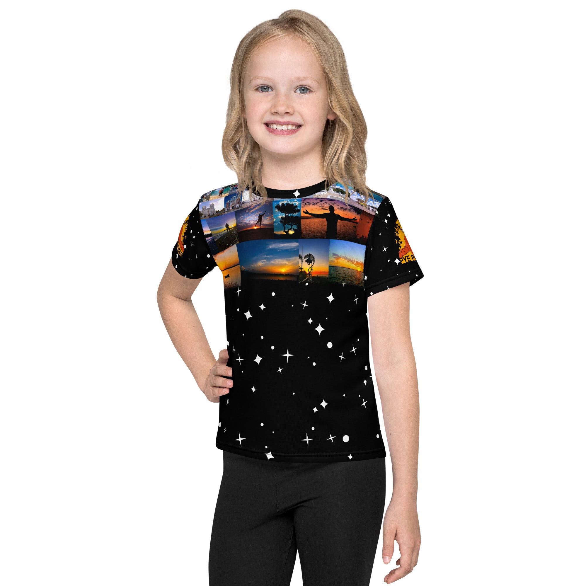 Kids crew neck t-shirt ( Pye Poudre Collection )