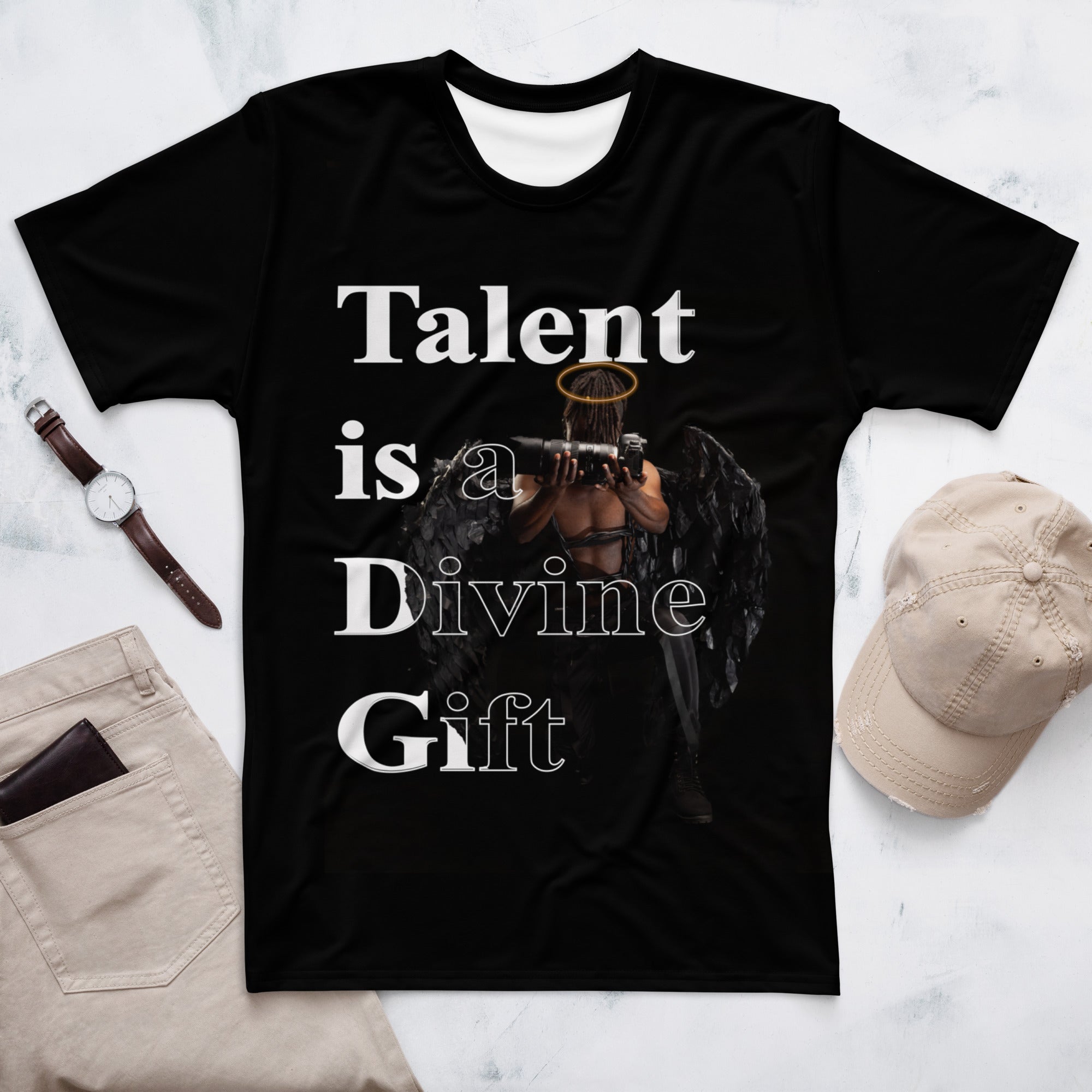 théo photography-théo gallery expo-men's t-shirt-Hauts-talent-gift