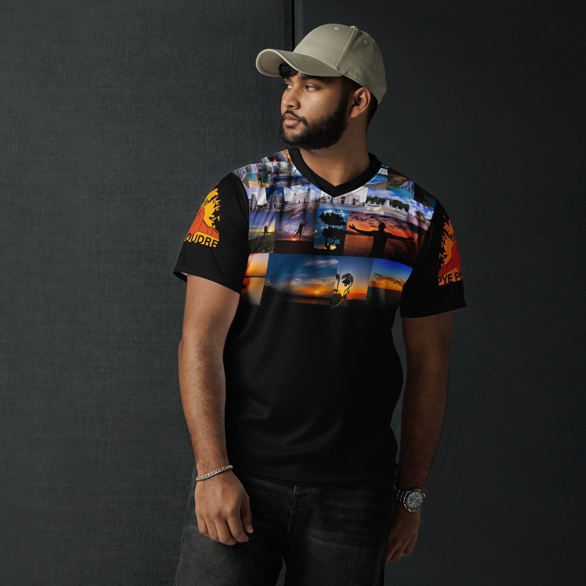 Unisex  jersey T-shirt ( Pye Poudre Collection )