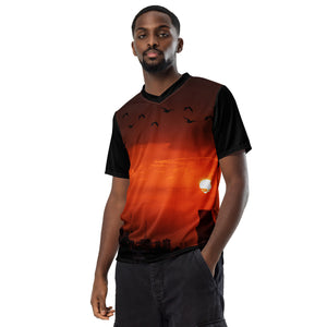 théo gallery expo-théo photography-Sunset-men's t-shirt-Women's T-shirts-estival solstice-summer solstice-midsummer-solstice d'été