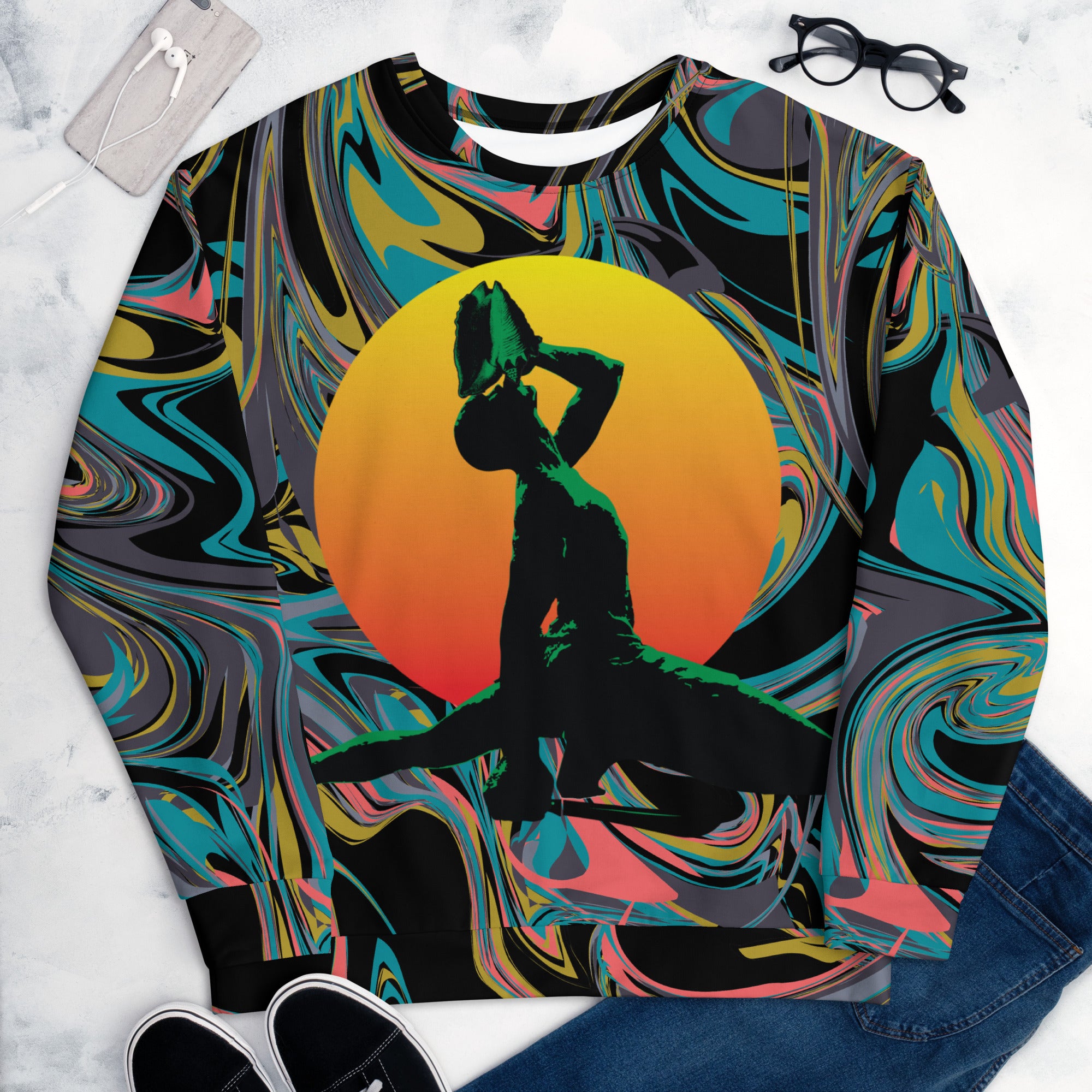 Unisex Sweatshirt ( Nèg Mawon )