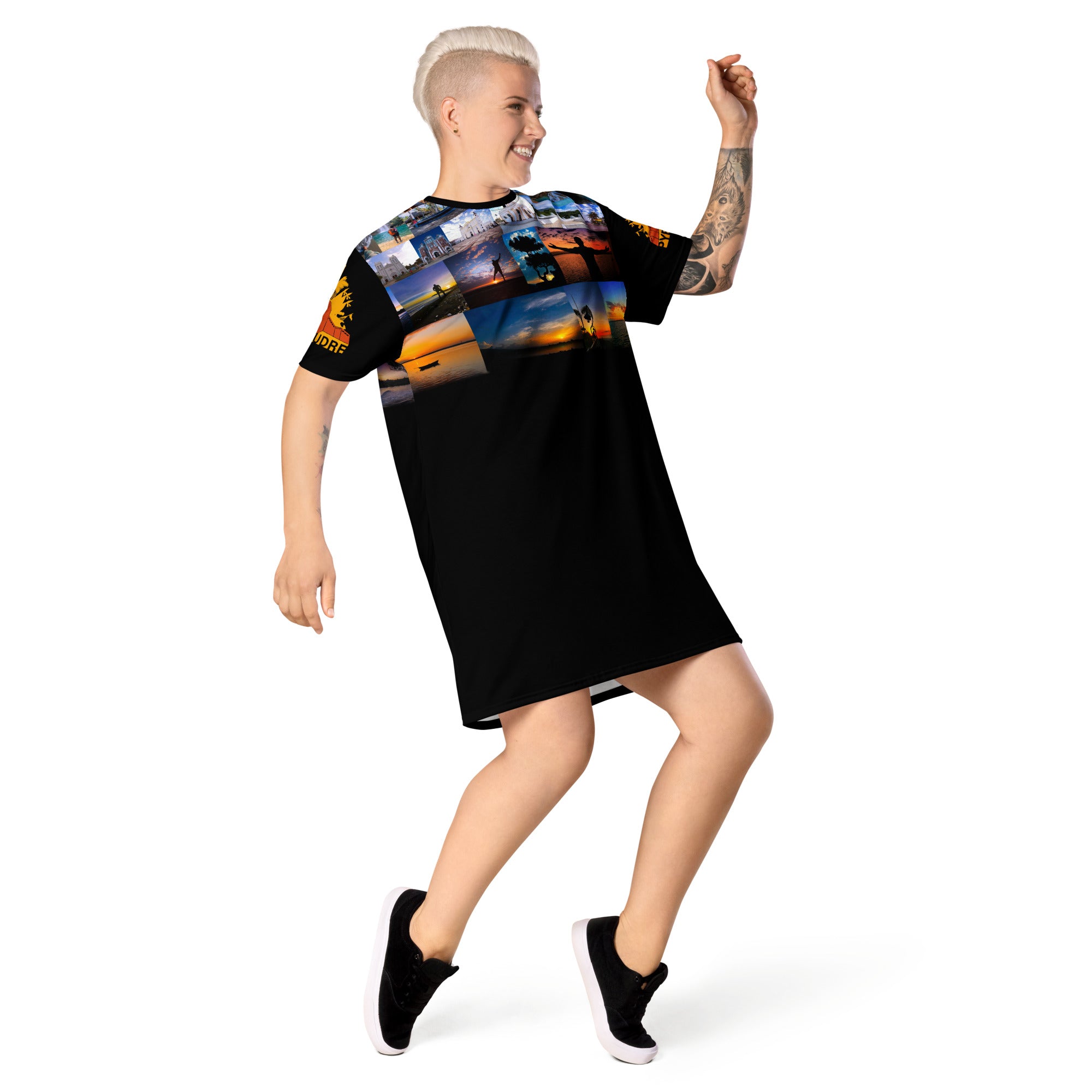 T-shirt dress ( Pye Poudre Collection )