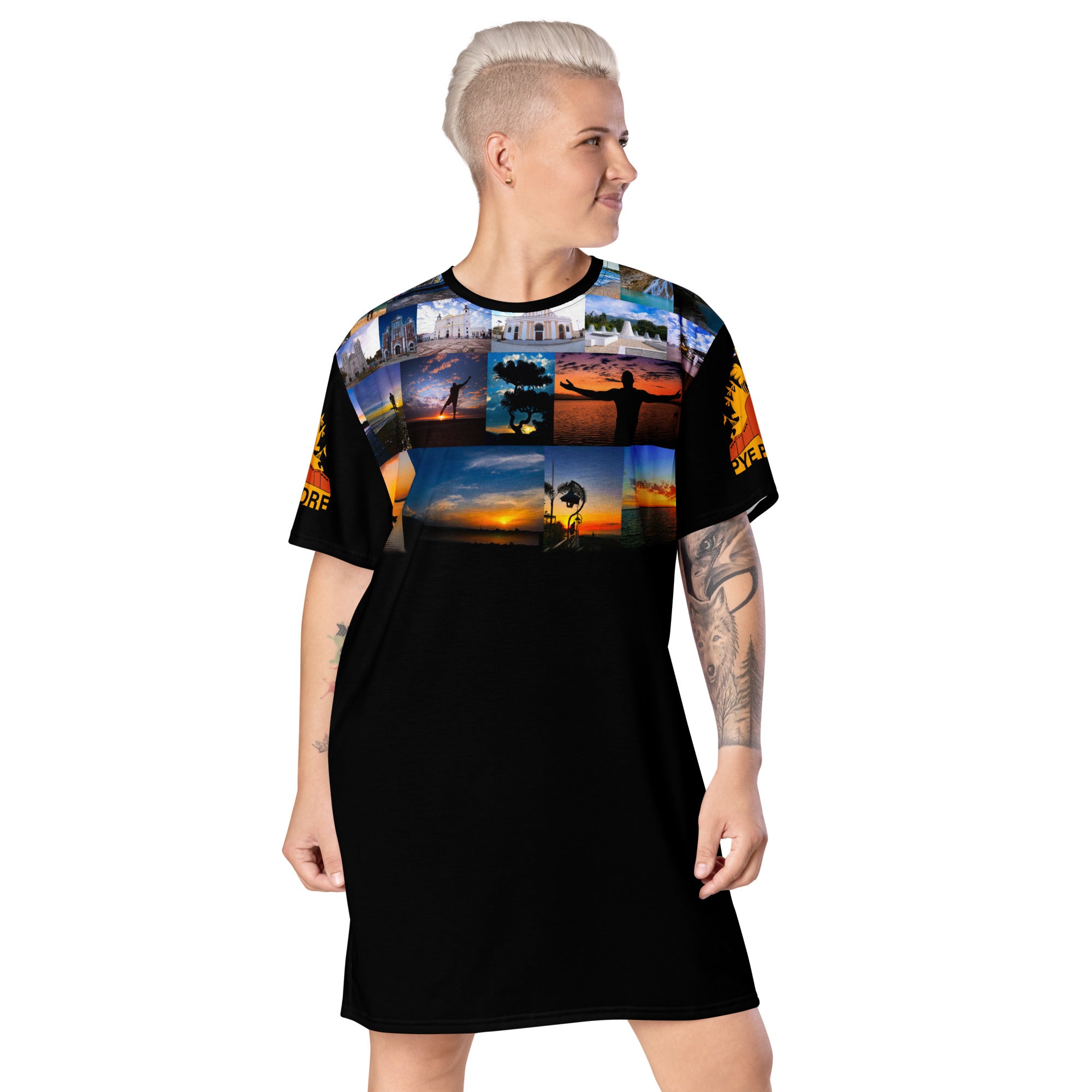 T-shirt dress ( Pye Poudre Collection )