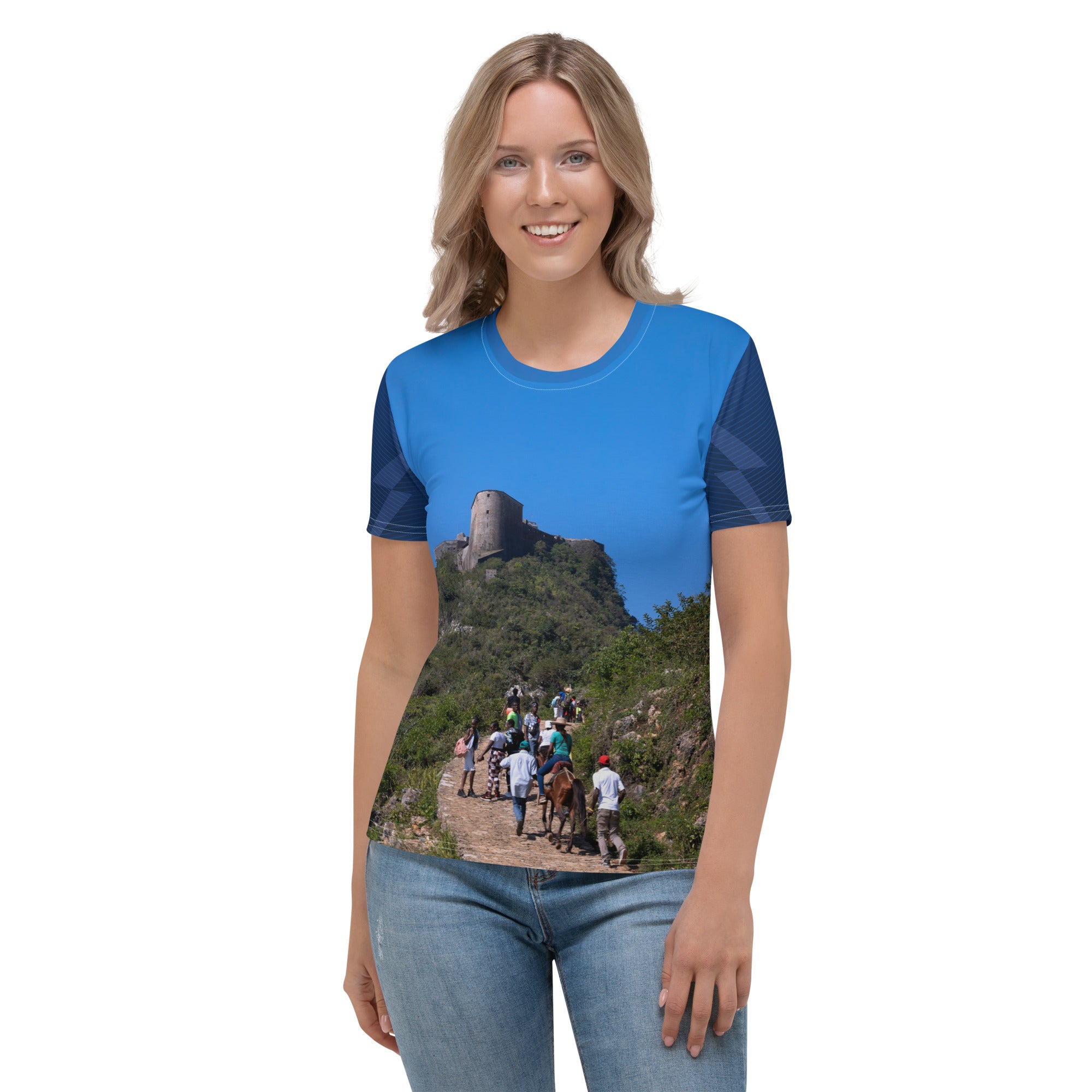 tee- Women's T-shirts-Citadelle La Ferrière-Haïti-théo gallery expo- théo photography )