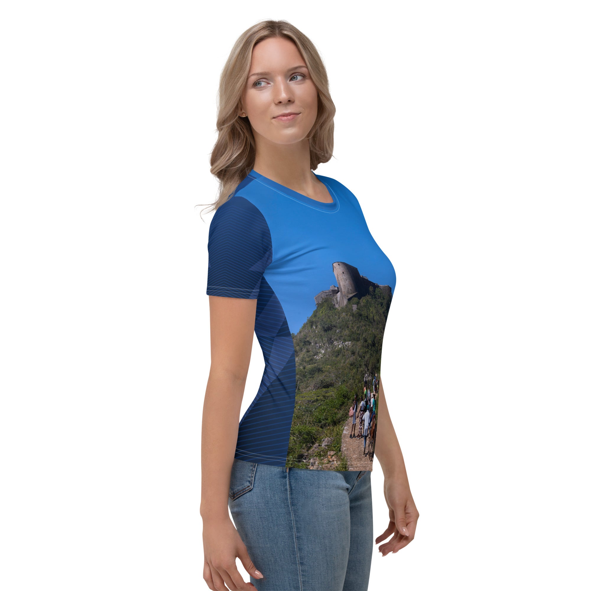 tee- Women's T-shirts-Citadelle La Ferrière-Haïti-théo gallery expo- théo photography )