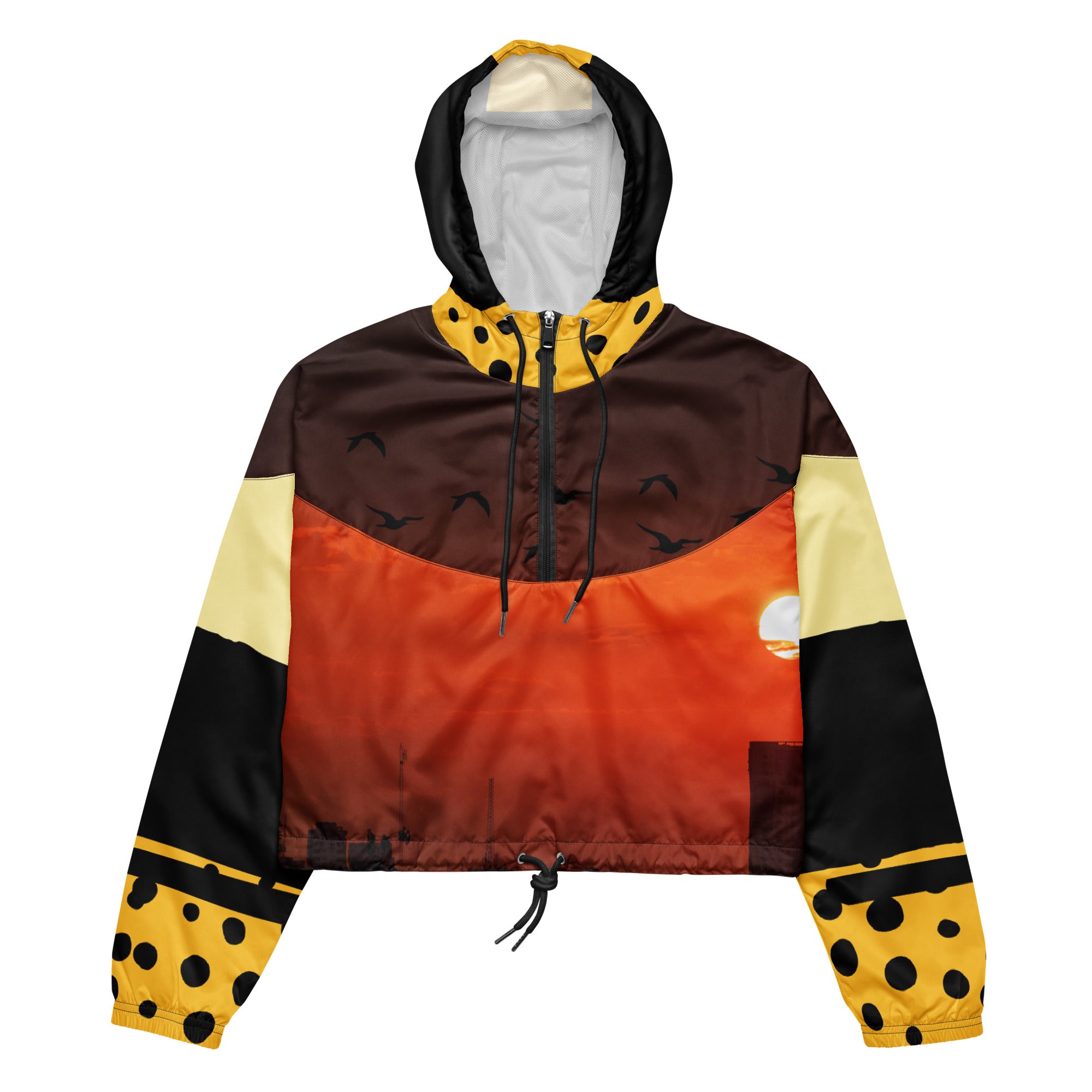 Women’s cropped windbreaker ( The Sunset Collection )